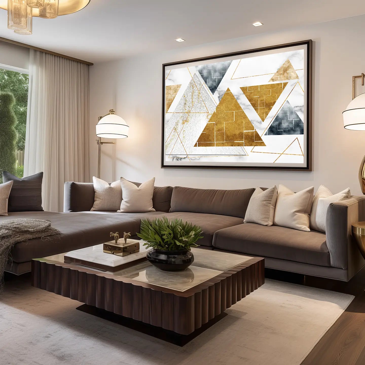 Abstract Canvas Wall Art SAD1932