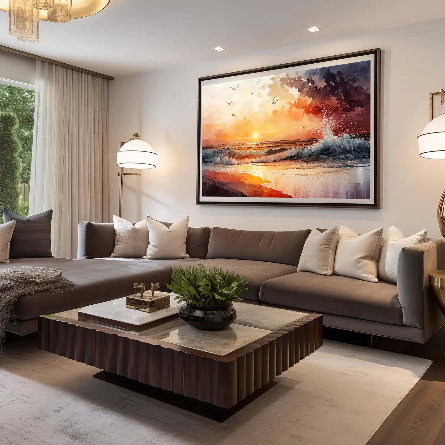 Landscape Canvas Wall Art SAD502