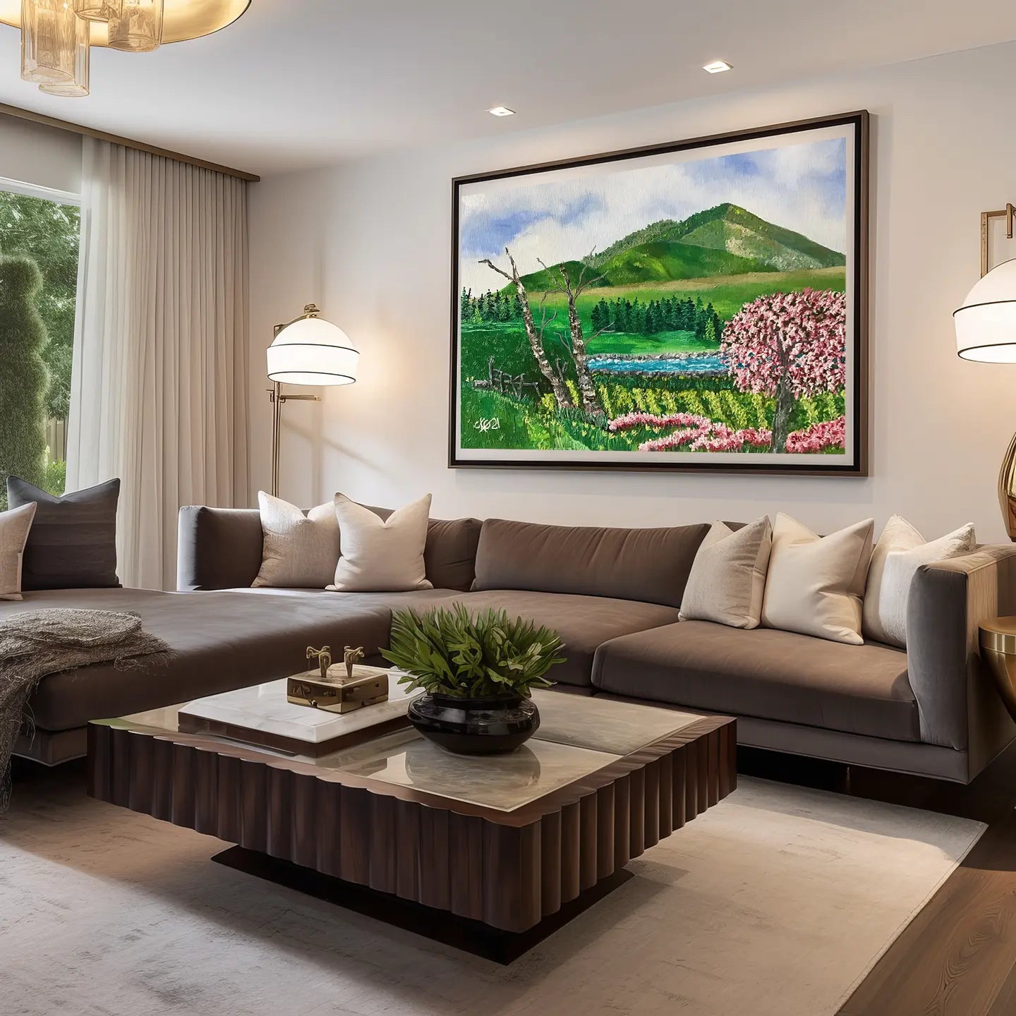 Landscape Canvas Wall Art SAD761