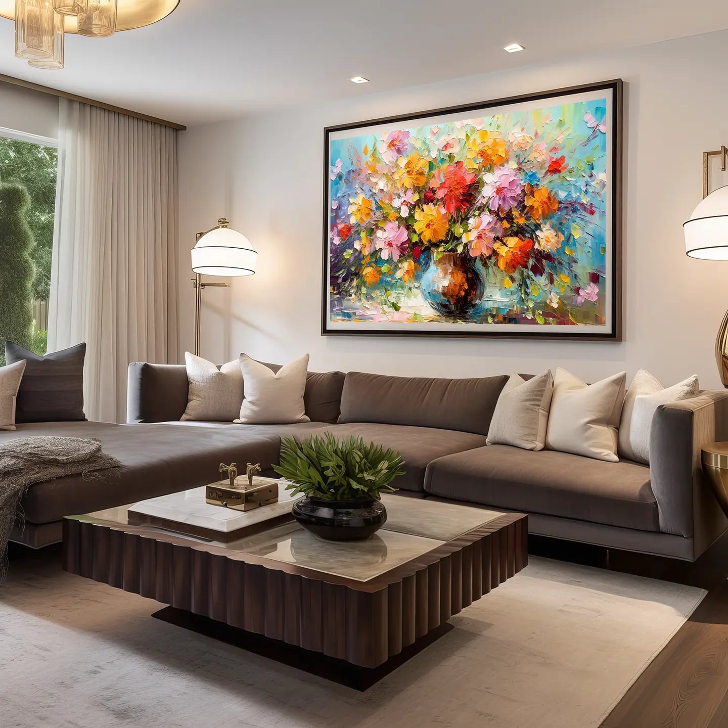 Floral Canvas Wall Art SAD1532