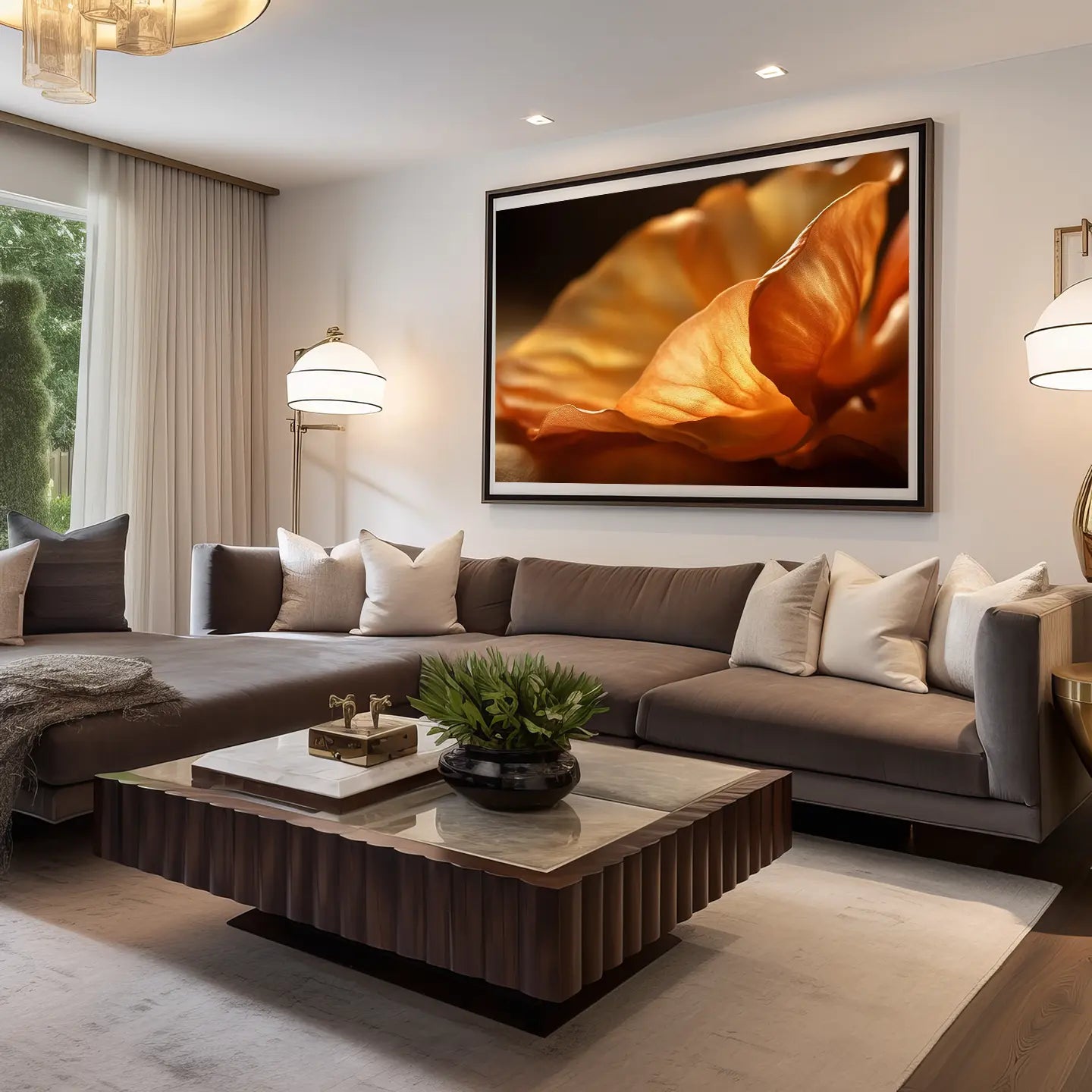 Floral Canvas Wall Art SAD1755