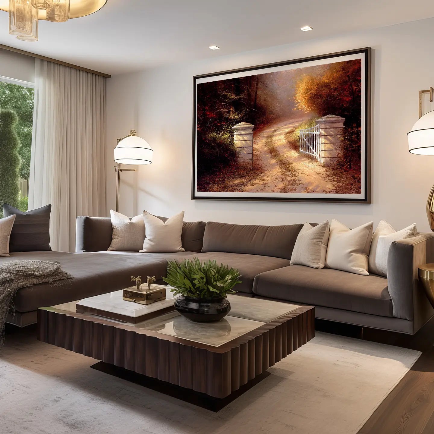 Landscape Canvas Wall Art SAD521