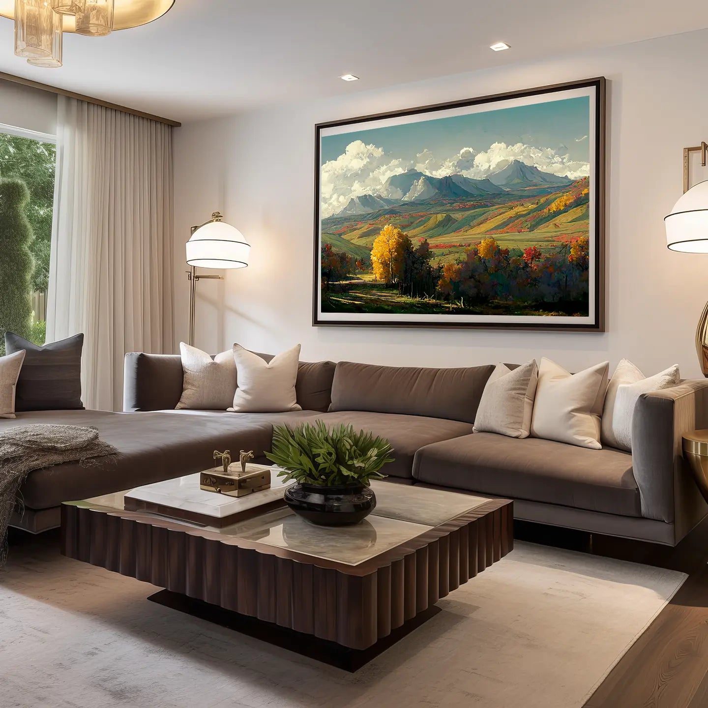Landscape Canvas Wall Art SAD678