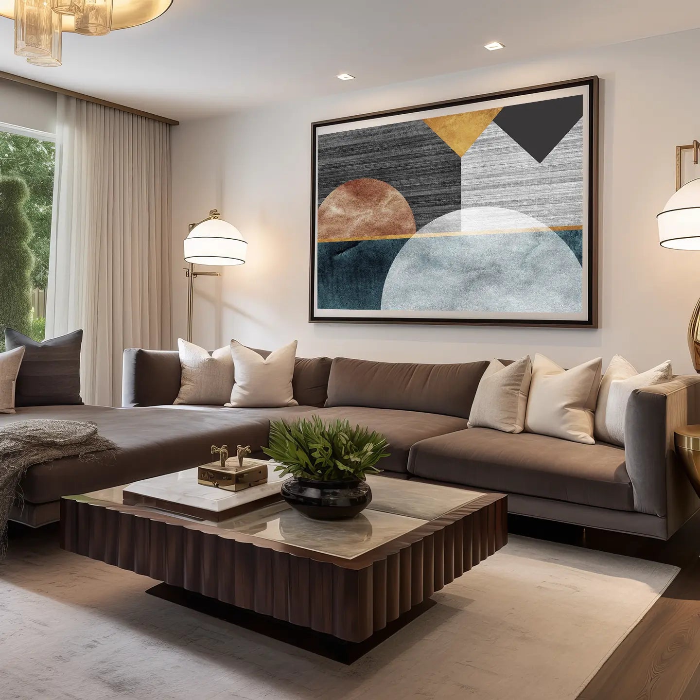 Abstract Canvas Wall Art SAD2022