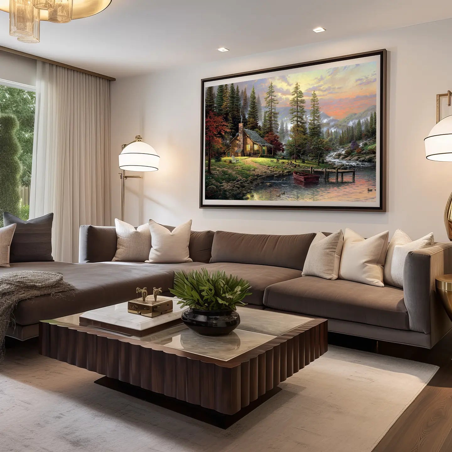 Landscape Canvas Wall Art SAD508