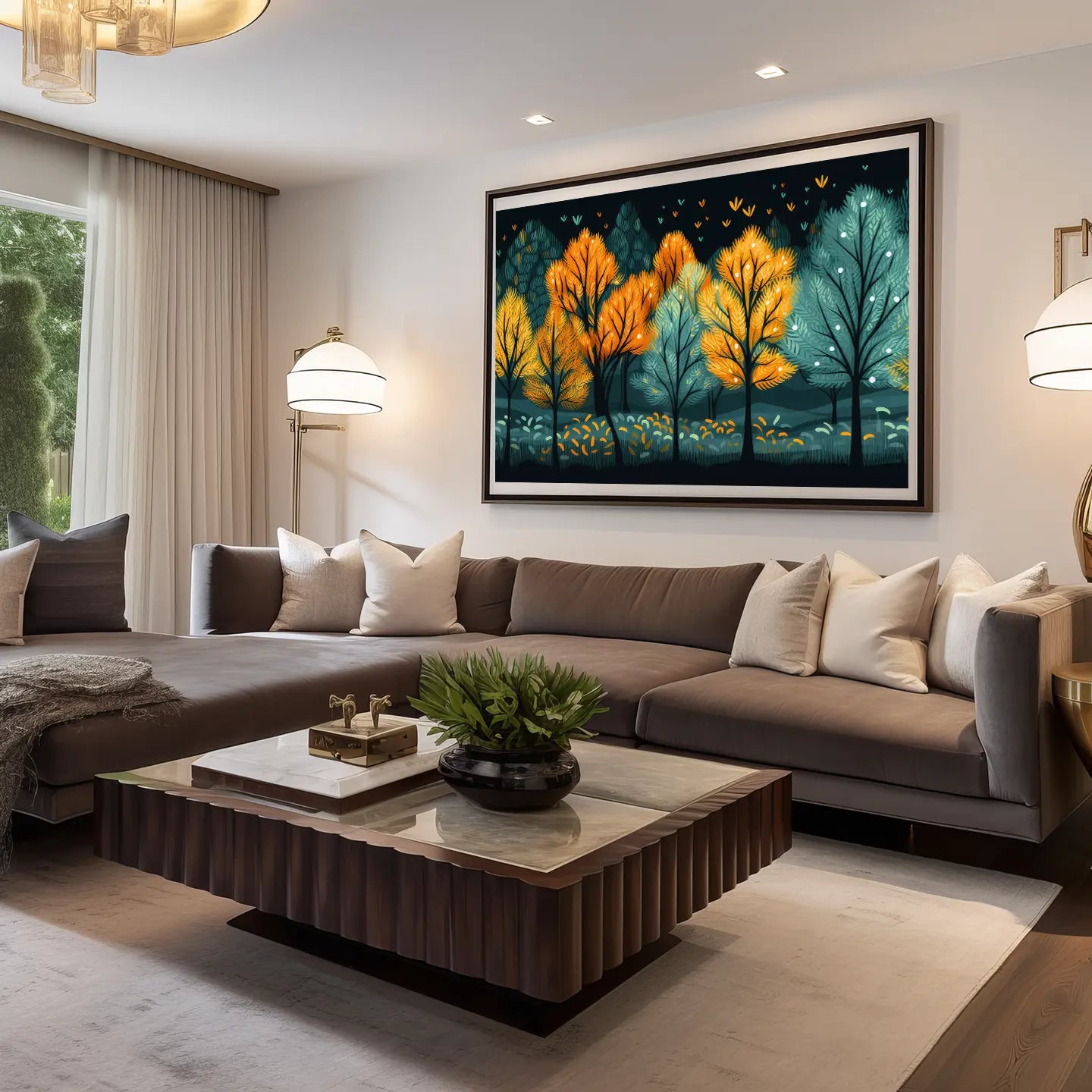 Landscape Canvas Wall Art SAD611
