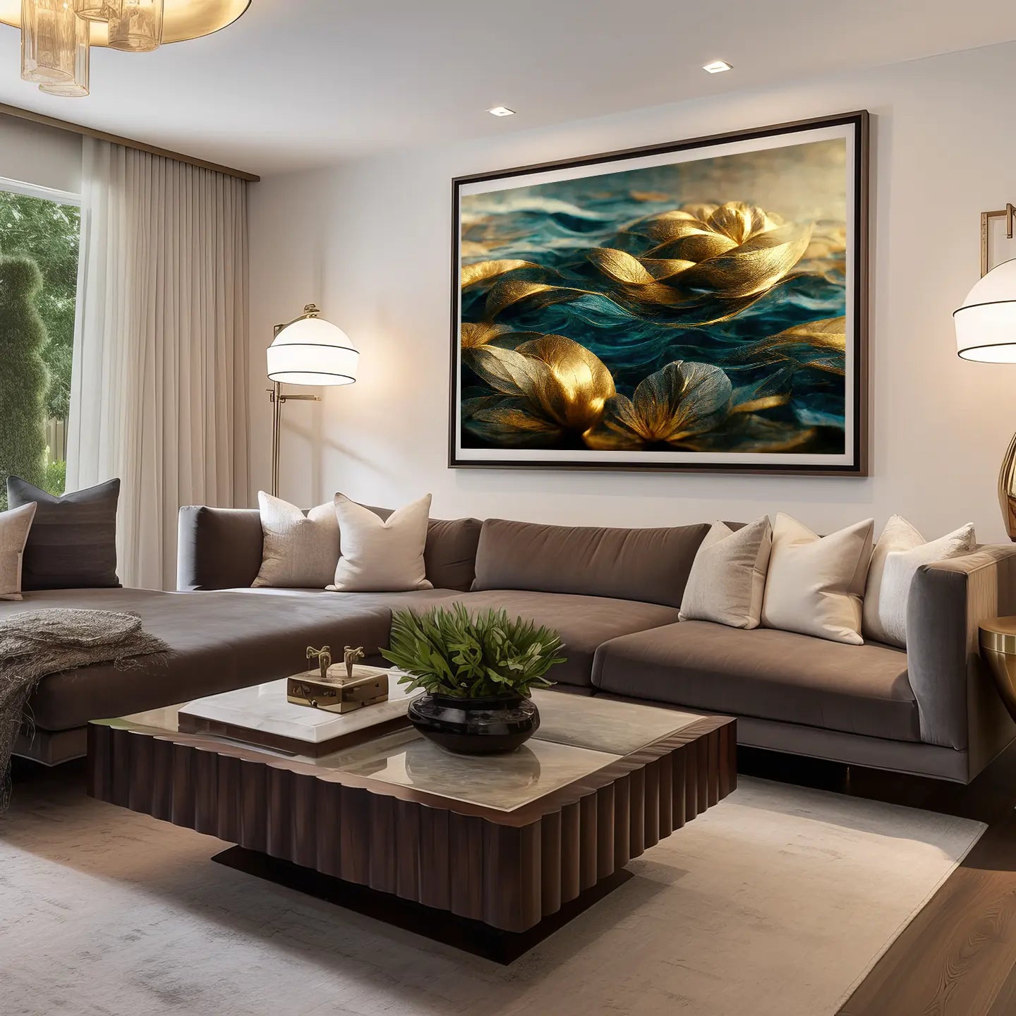 Floral Canvas Wall Art SAD1705