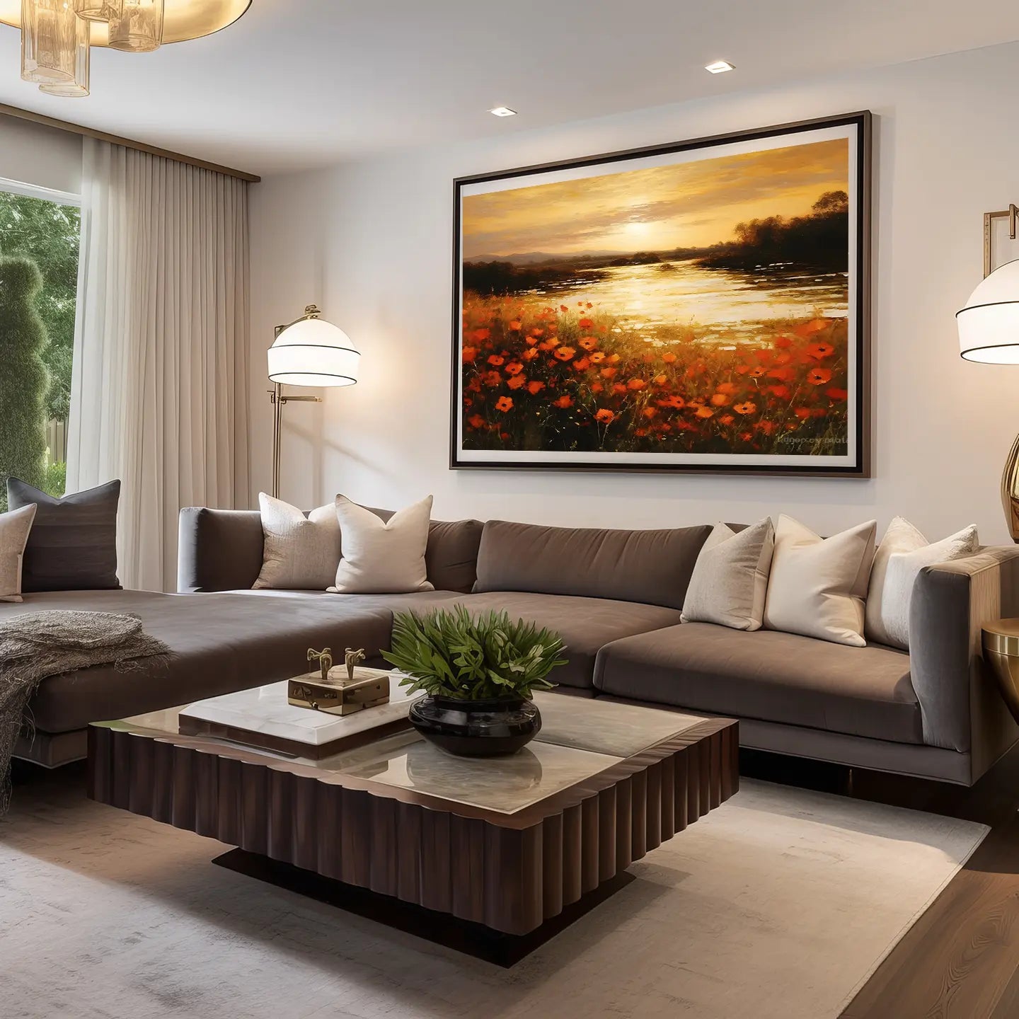 Landscape Canvas Wall Art SAD592