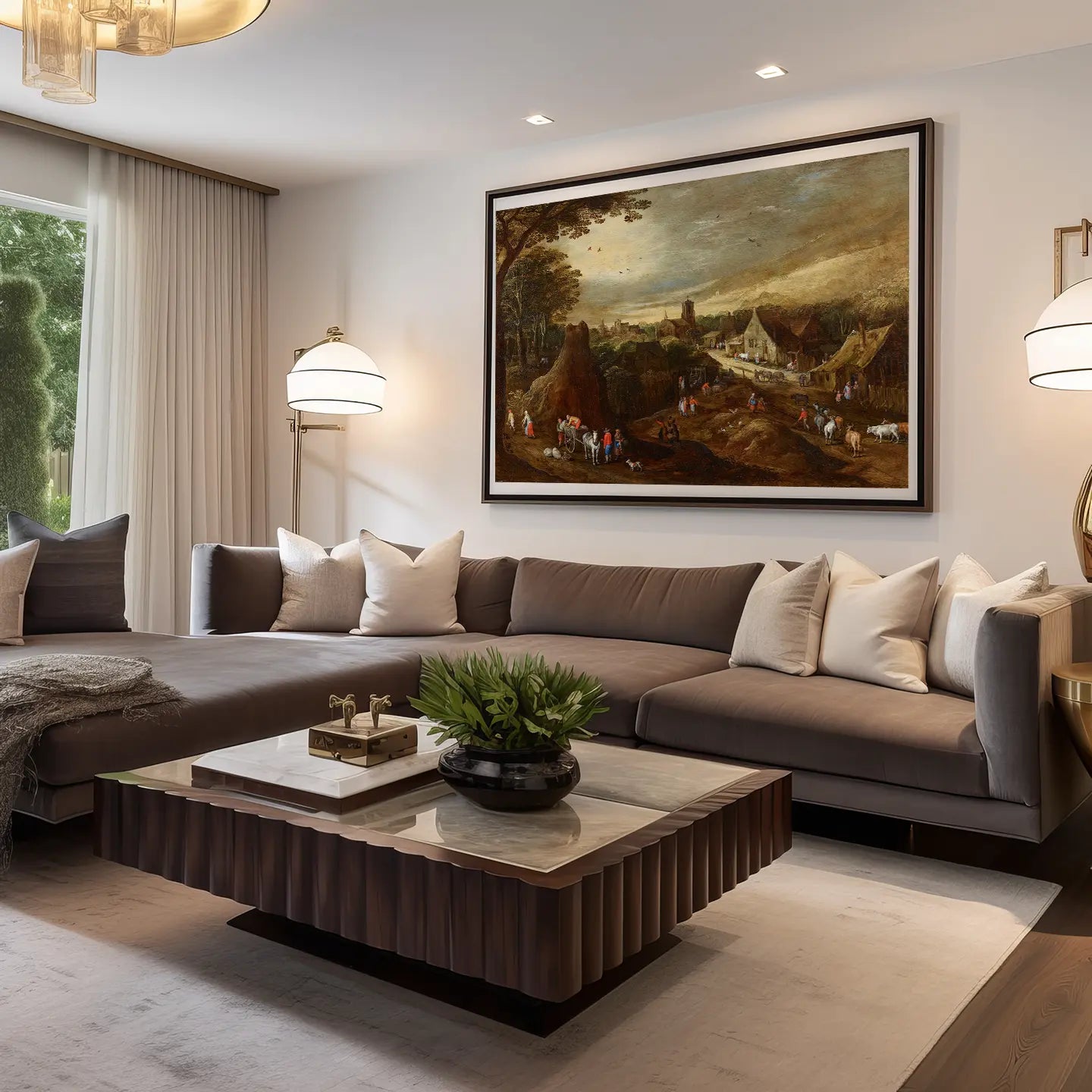 Landscape Canvas Wall Art SAD752