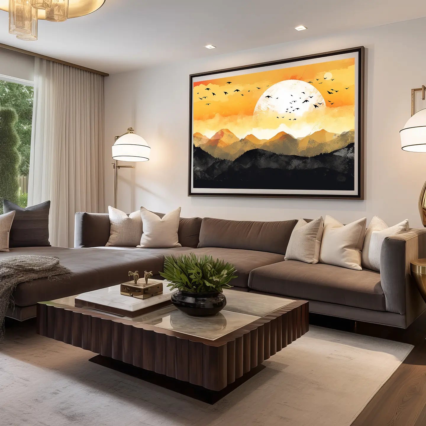 Landscape Canvas Wall Art SAD1808