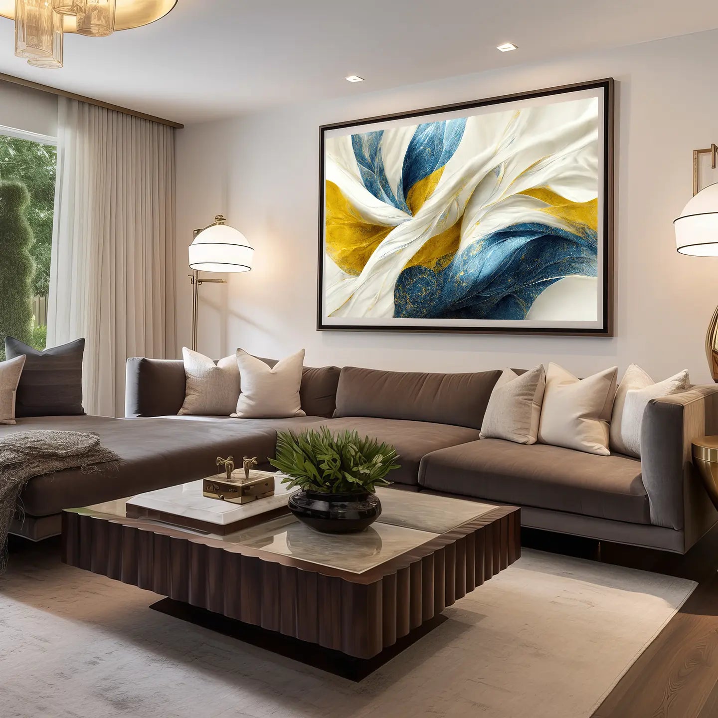 Abstract Canvas Wall Art SAD619