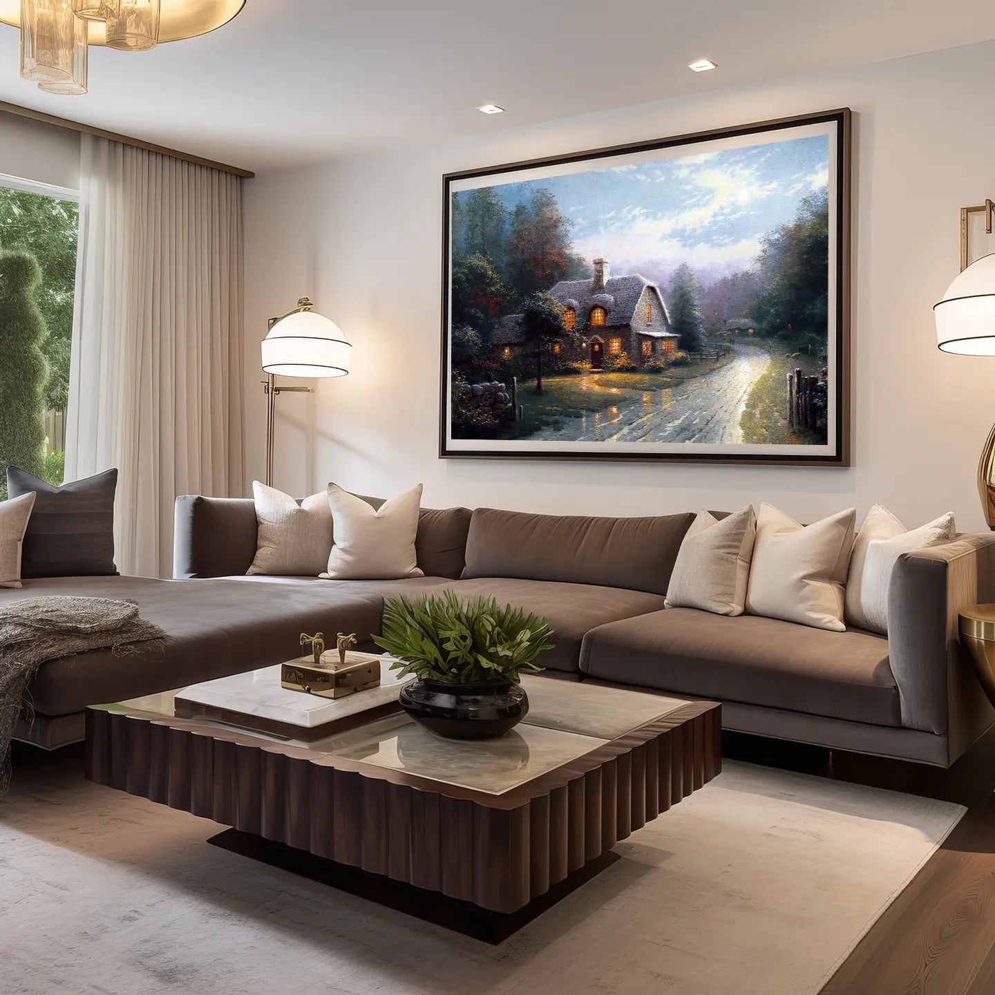 Landscape Canvas Wall Art SAD536