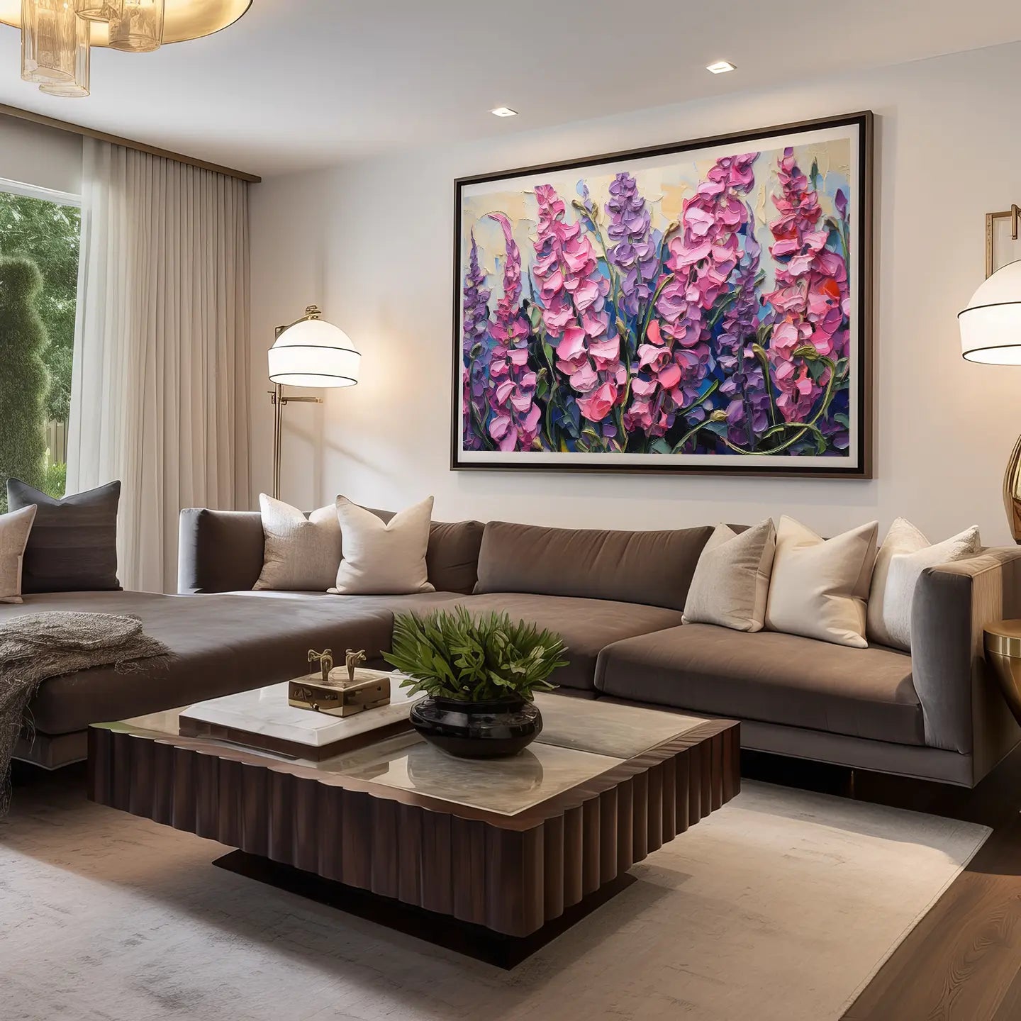 Floral Canvas Wall Art SAD1131