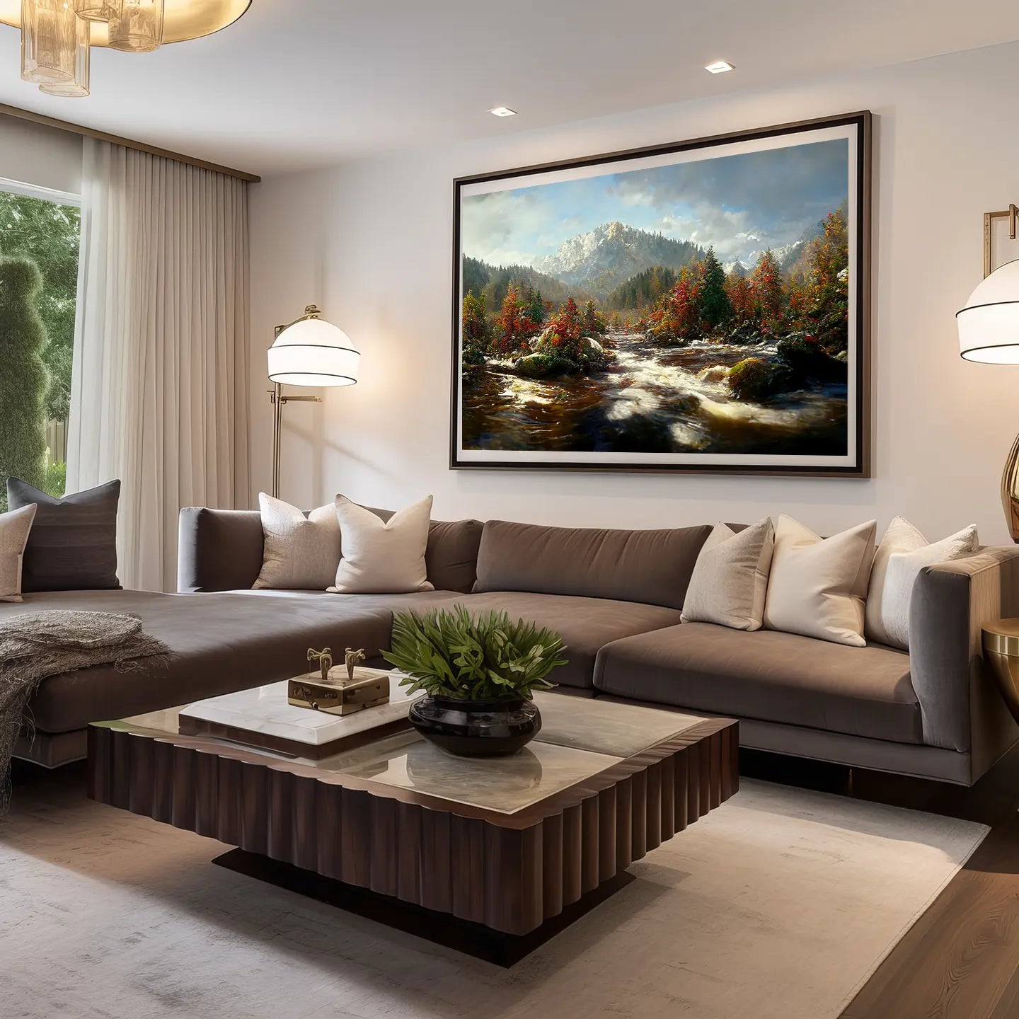 Landscape Canvas Wall Art SAD499