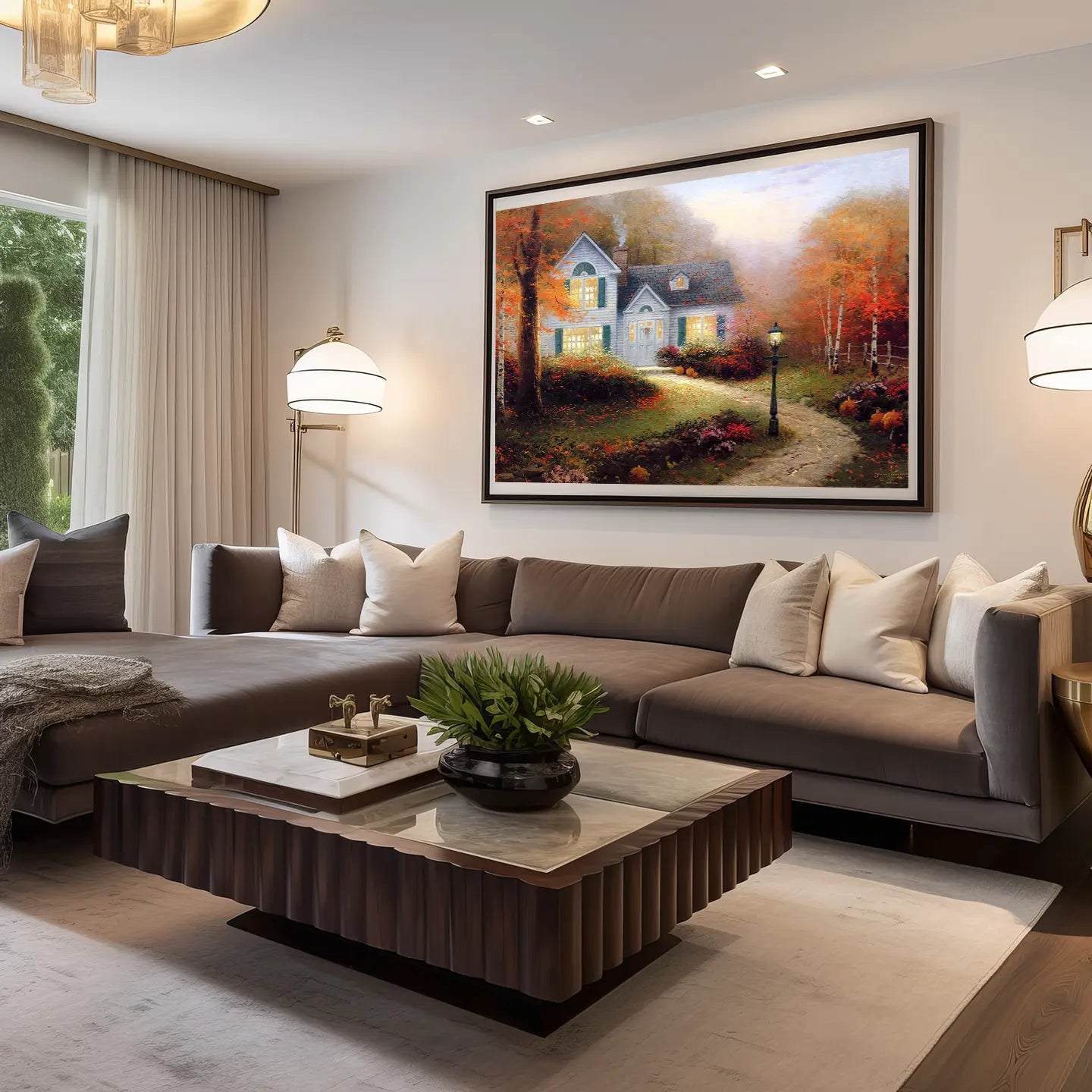 Landscape Canvas Wall Art SAD530