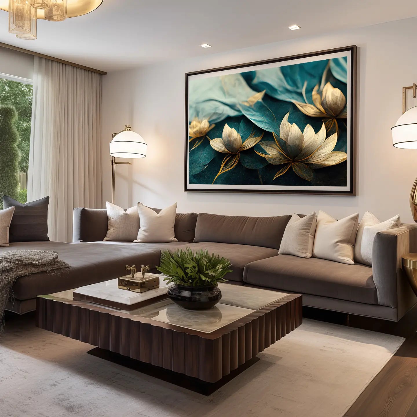 Floral Canvas Wall Art SAD1677