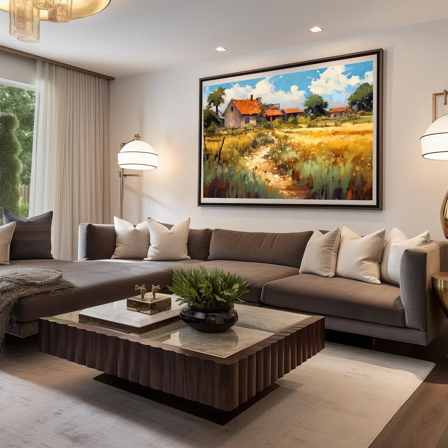 Landscape Canvas Wall Art SAD623