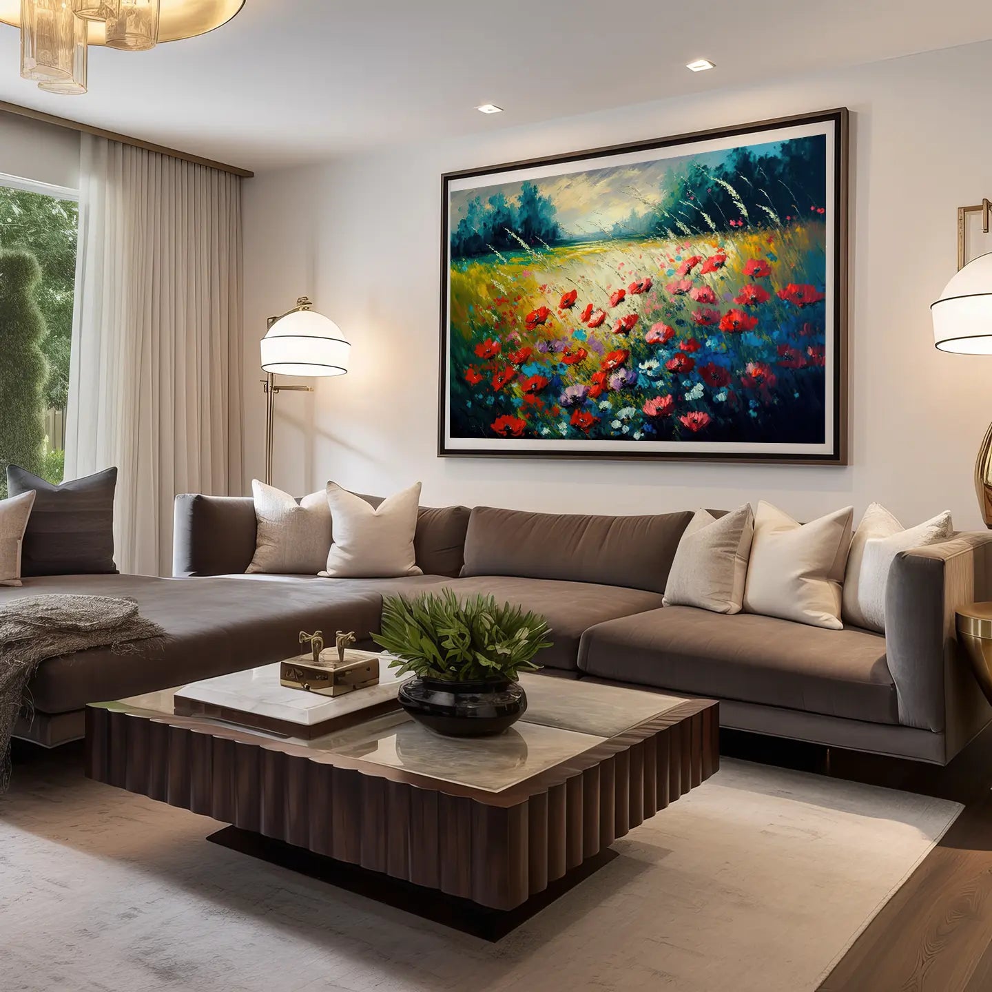 Floral Canvas Wall Art SAD1725