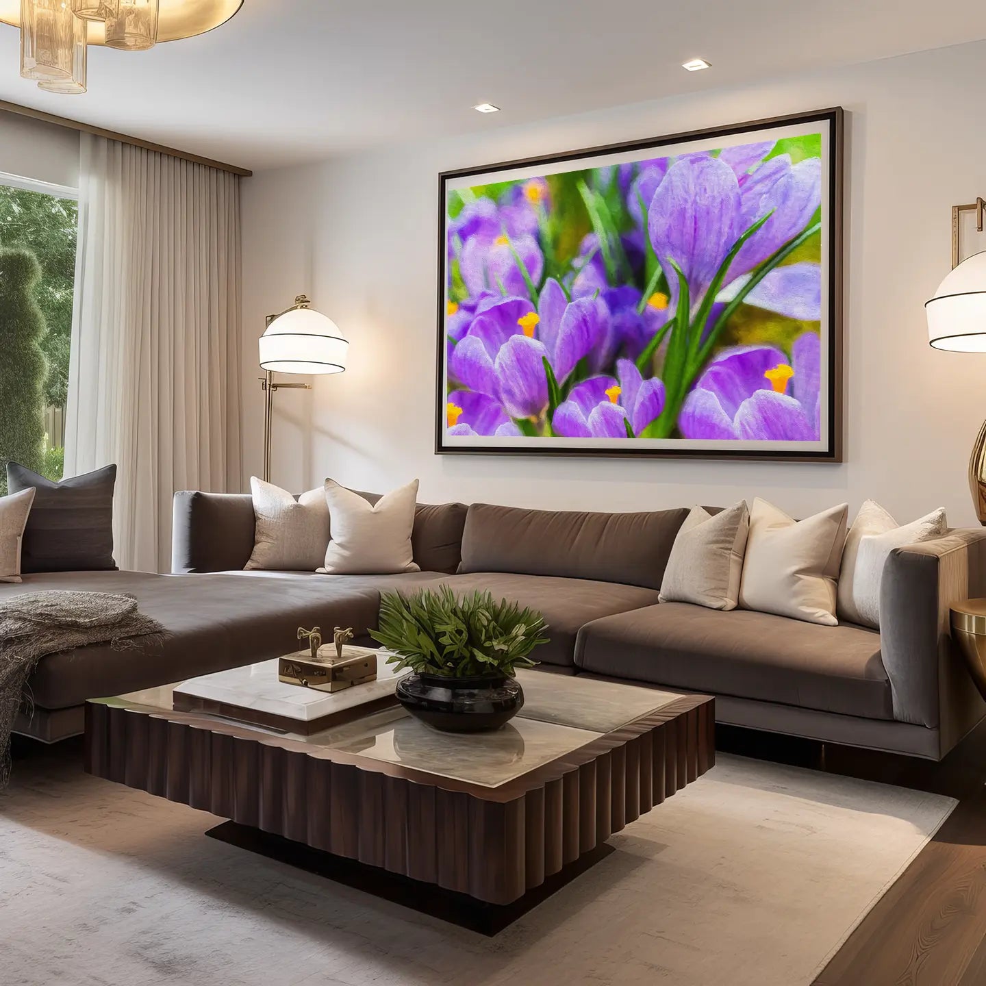 Floral Canvas Wall Art SAD1194