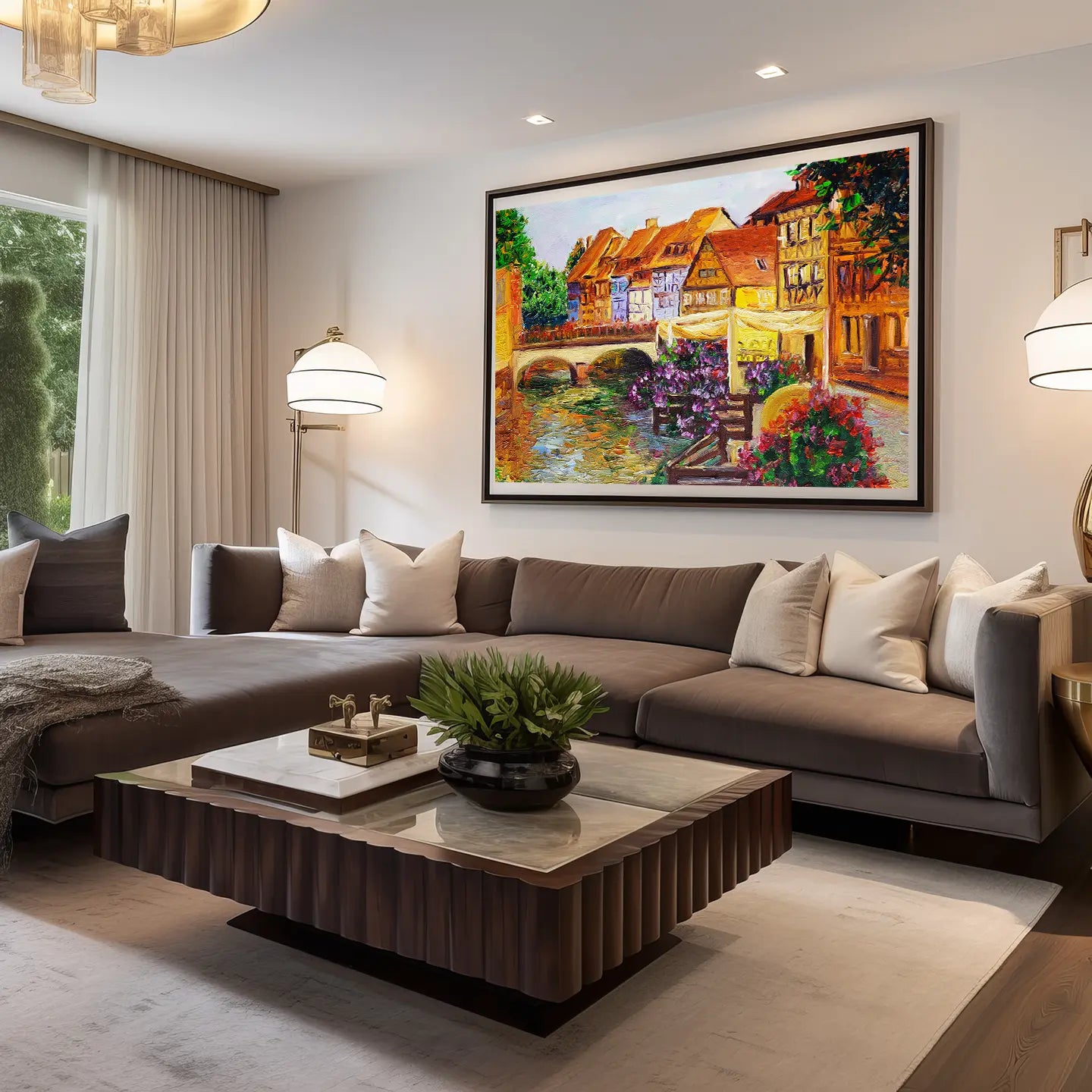 Landscape Canvas Wall Art SAD813