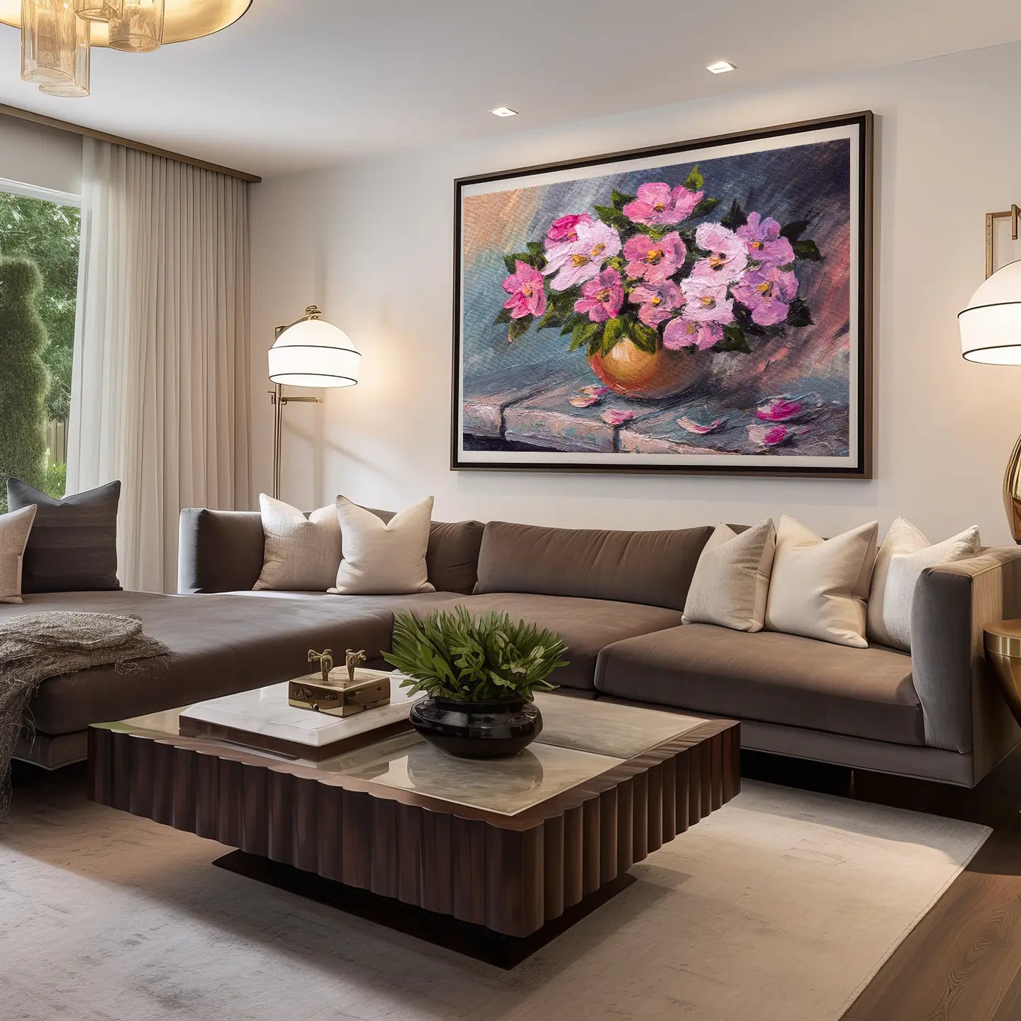 Floral Canvas Wall Art SAD986