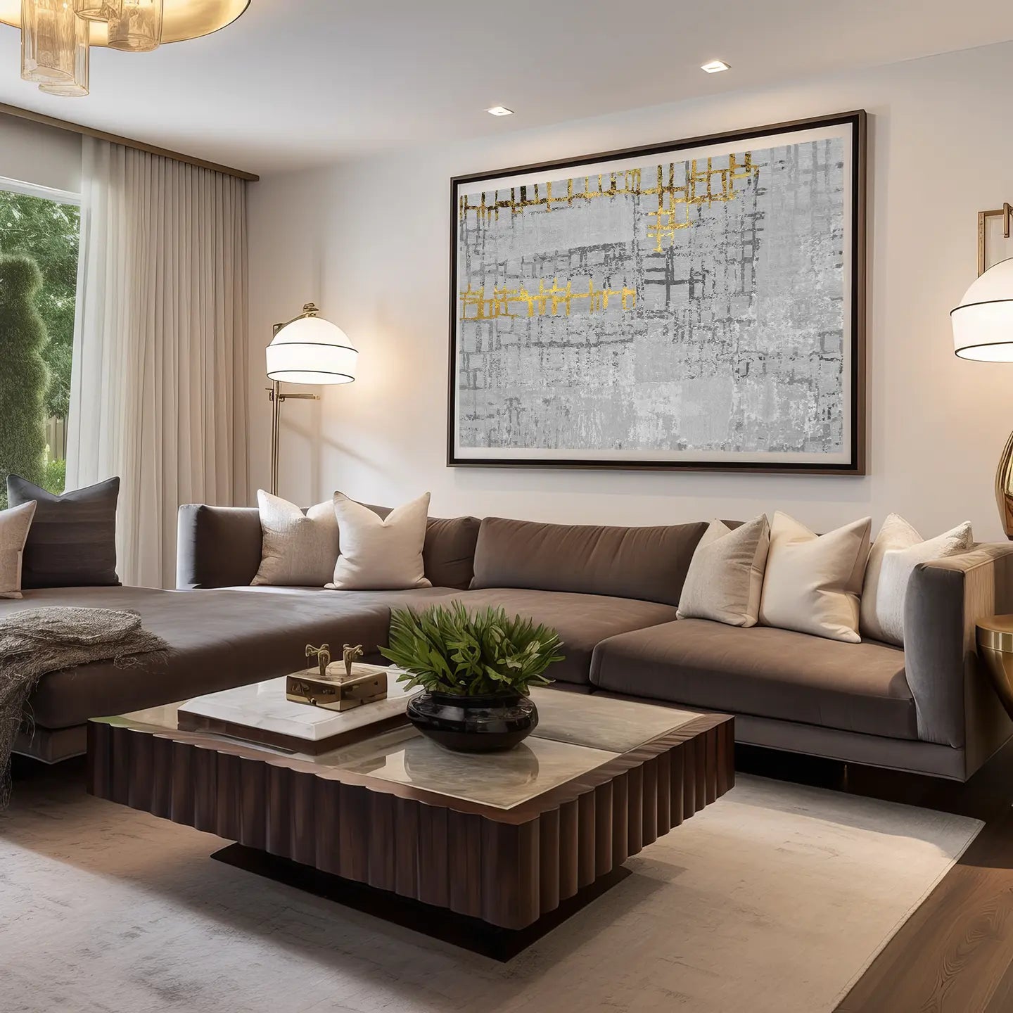 Abstract Canvas Wall Art SAD1468