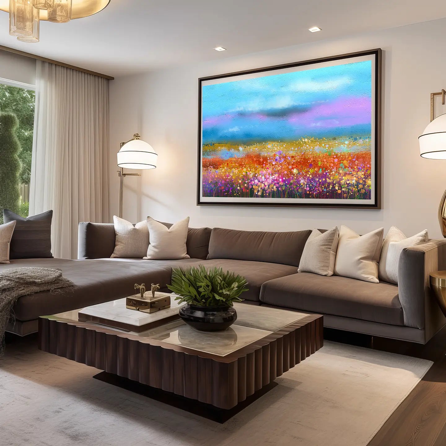 Landscape Canvas Wall Art SAD857