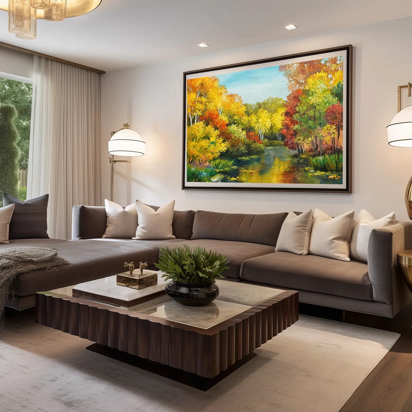 Landscape Canvas Wall Art SAD846
