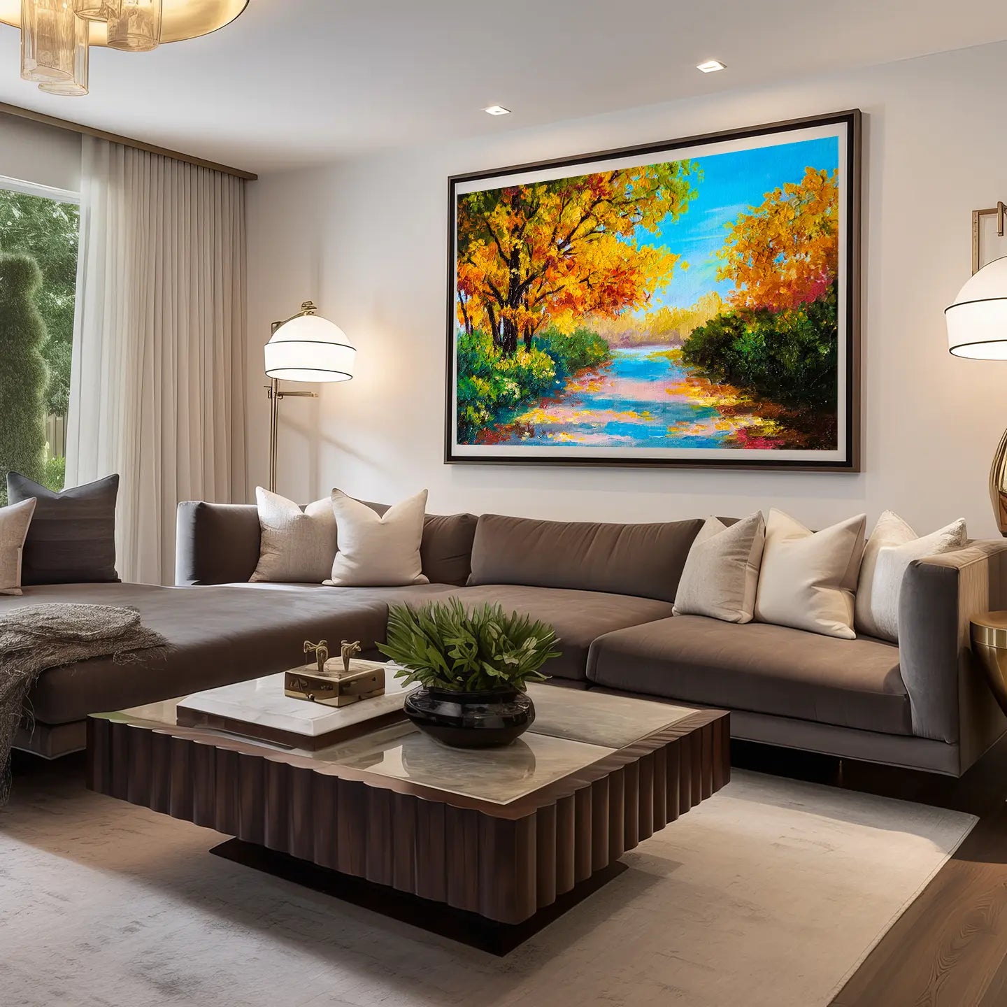 Landscape Canvas Wall Art SAD977