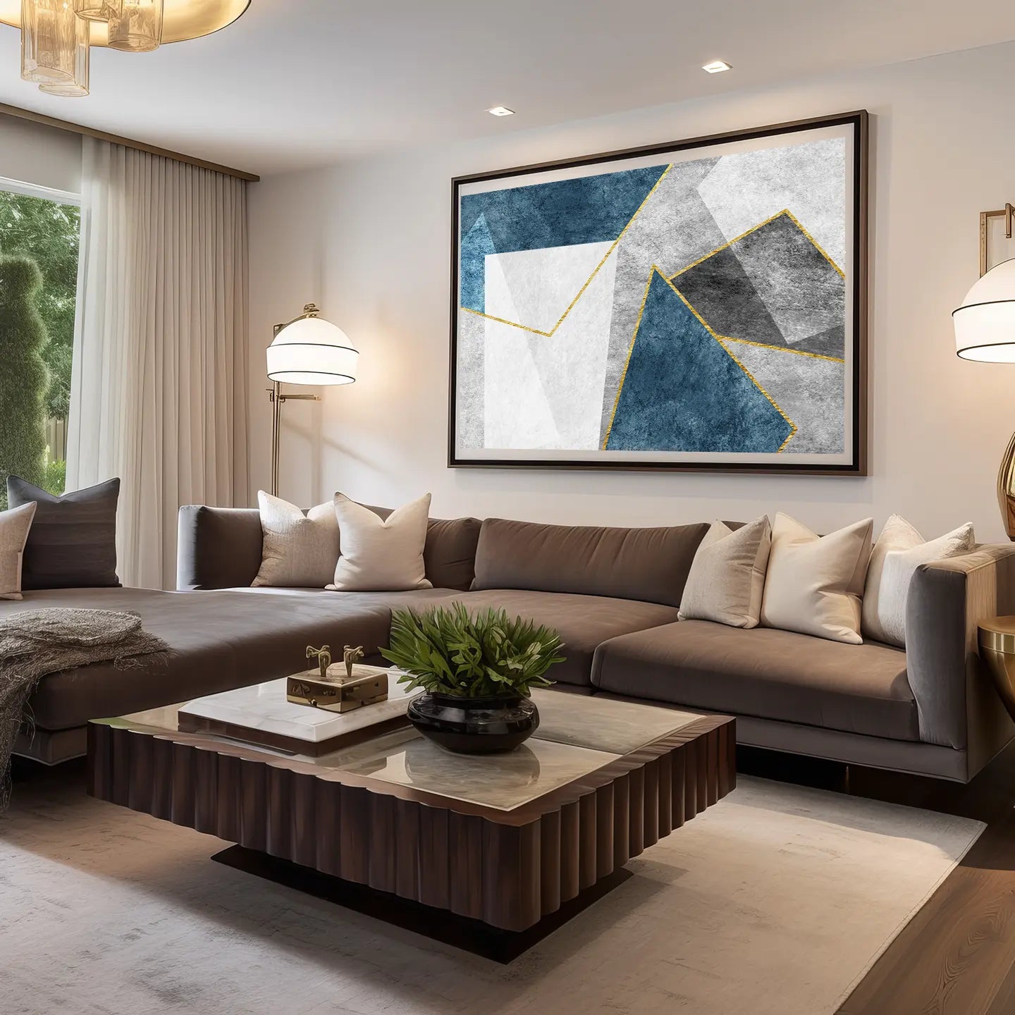 Abstract Canvas Wall Art SAD1934