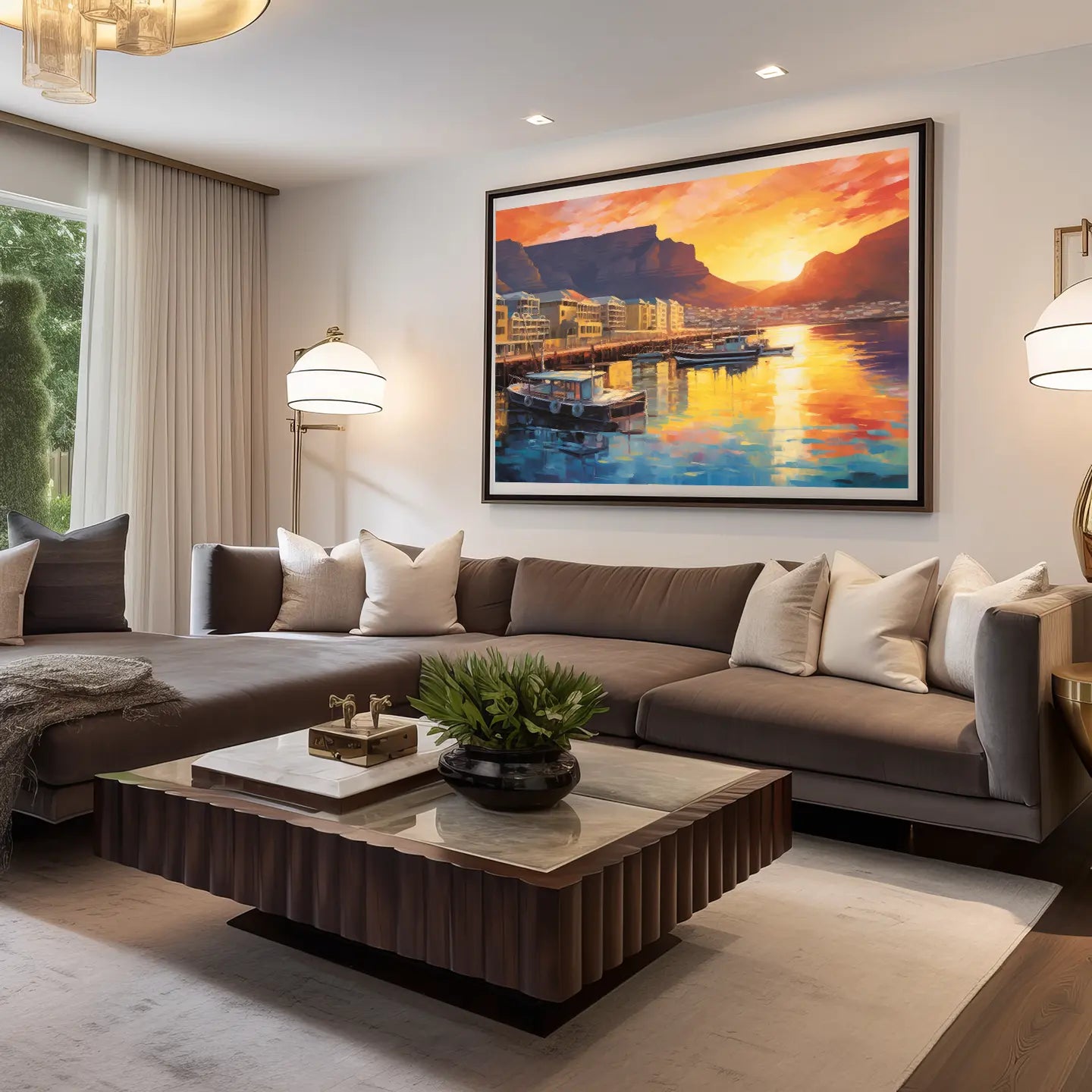 Landscape Canvas Wall Art SAD804