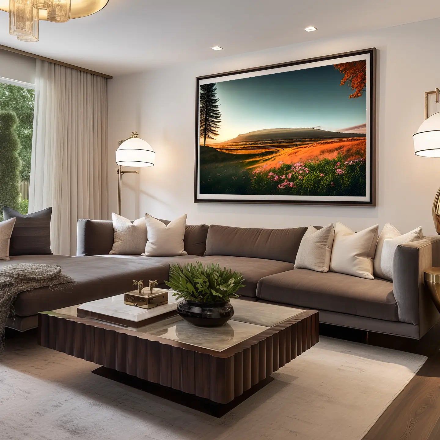 Landscape Canvas Wall Art SAD1824