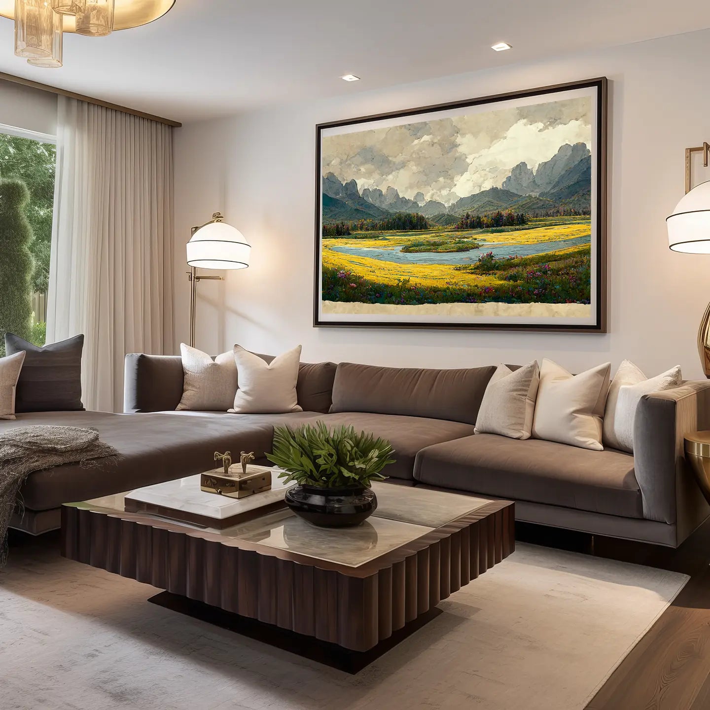 Landscape Canvas Wall Art SAD644