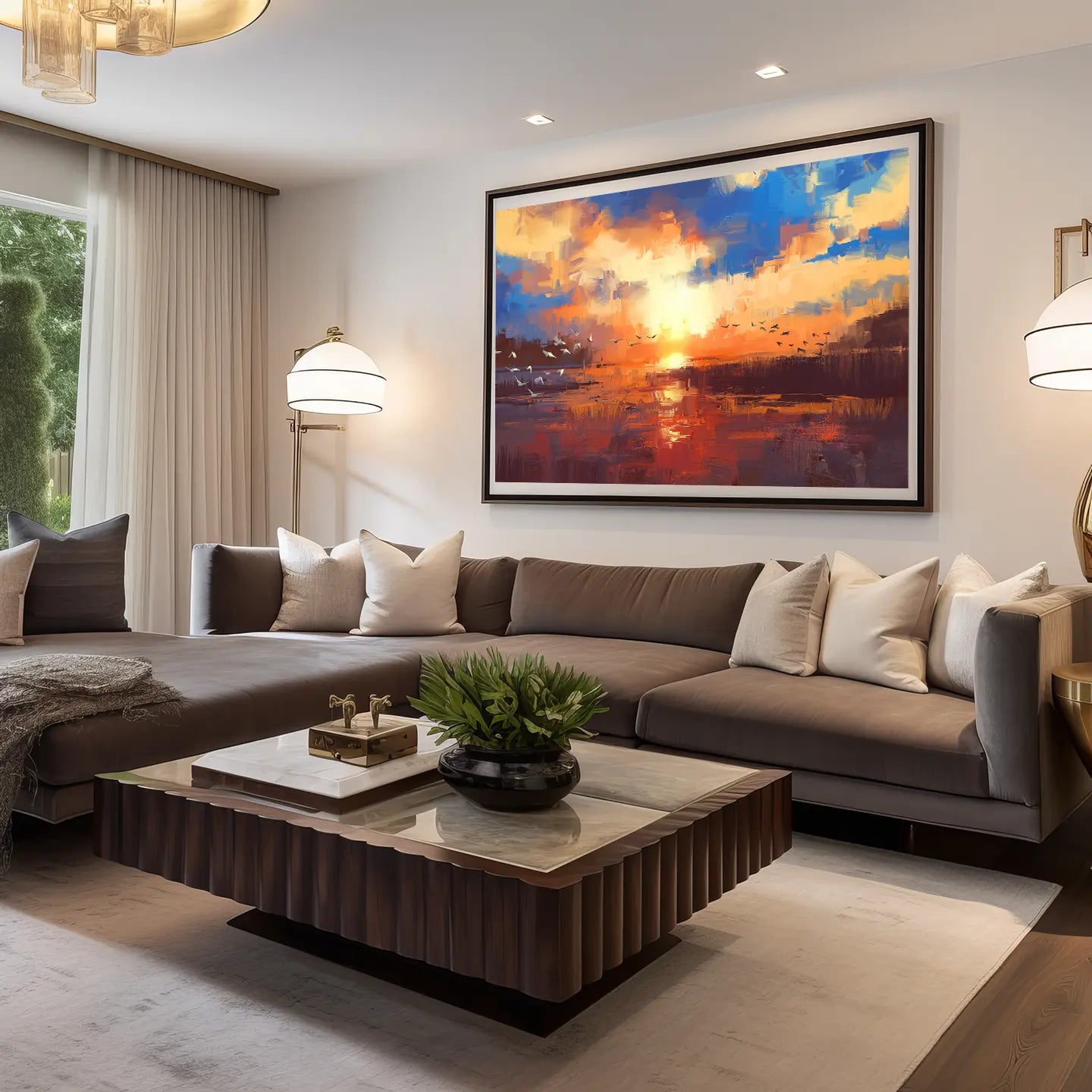 Landscape Canvas Wall Art SAD1544