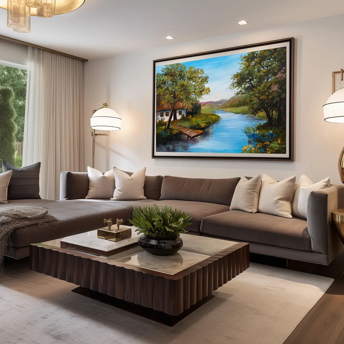 Landscape Canvas Wall Art SAD970