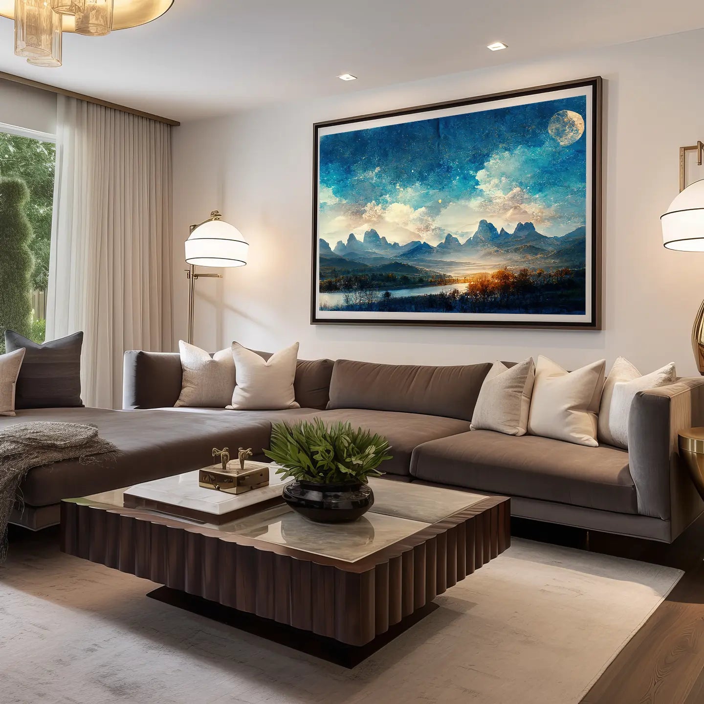 Landscape Canvas Wall Art SAD694