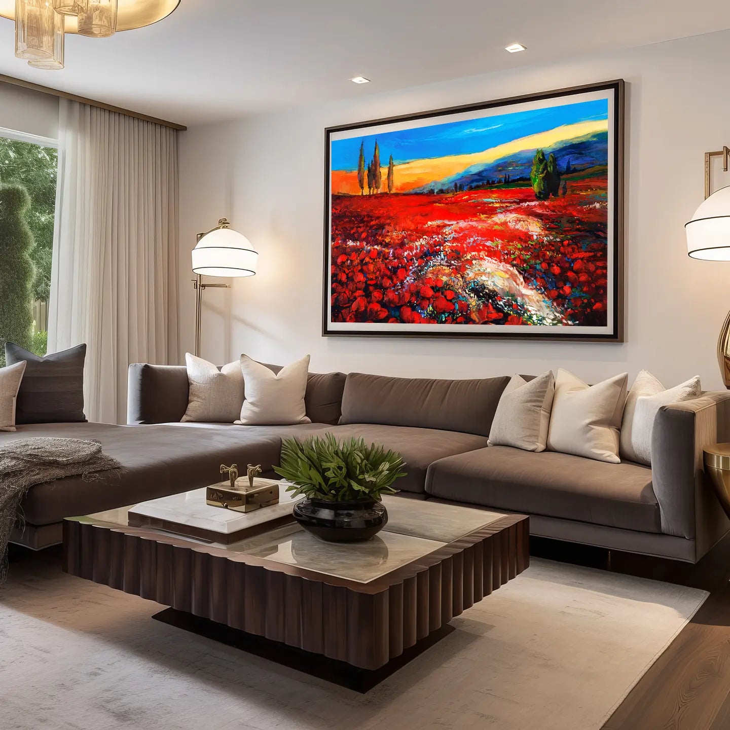 Landscape Canvas Wall Art SAD816