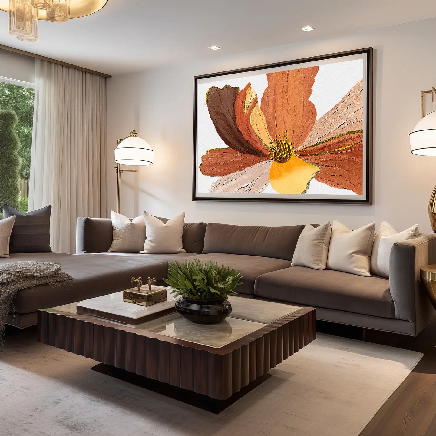 Floral Canvas Wall Art SAD2170