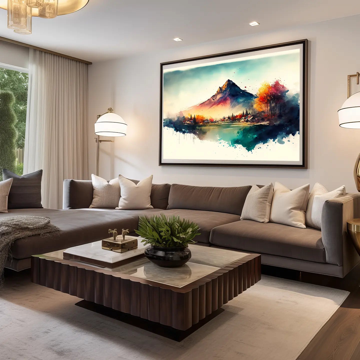 Landscape Canvas Wall Art SAD643