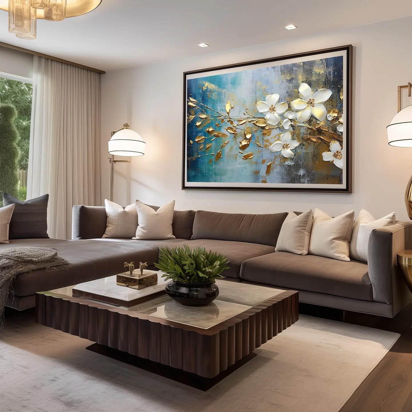 Floral Canvas Wall Art SAD1530