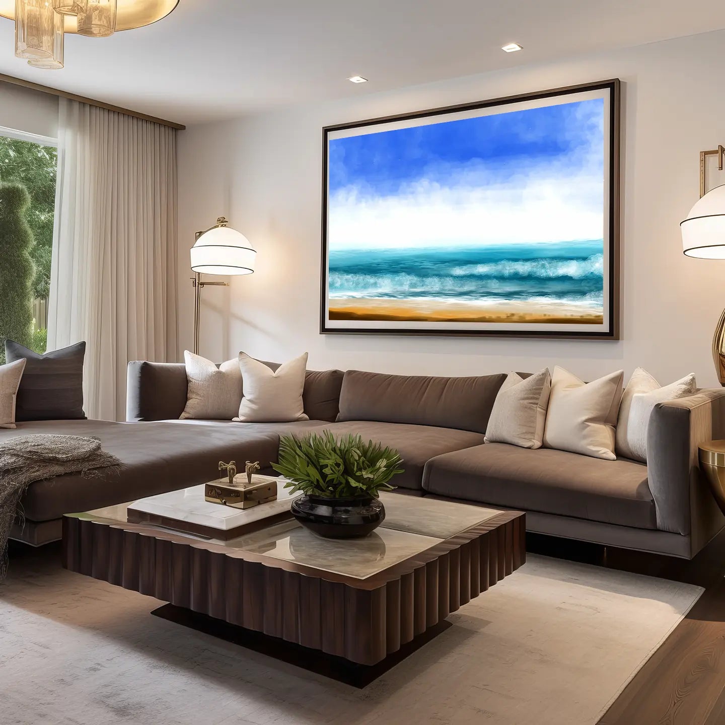 Abstract Canvas Wall Art SAD1413