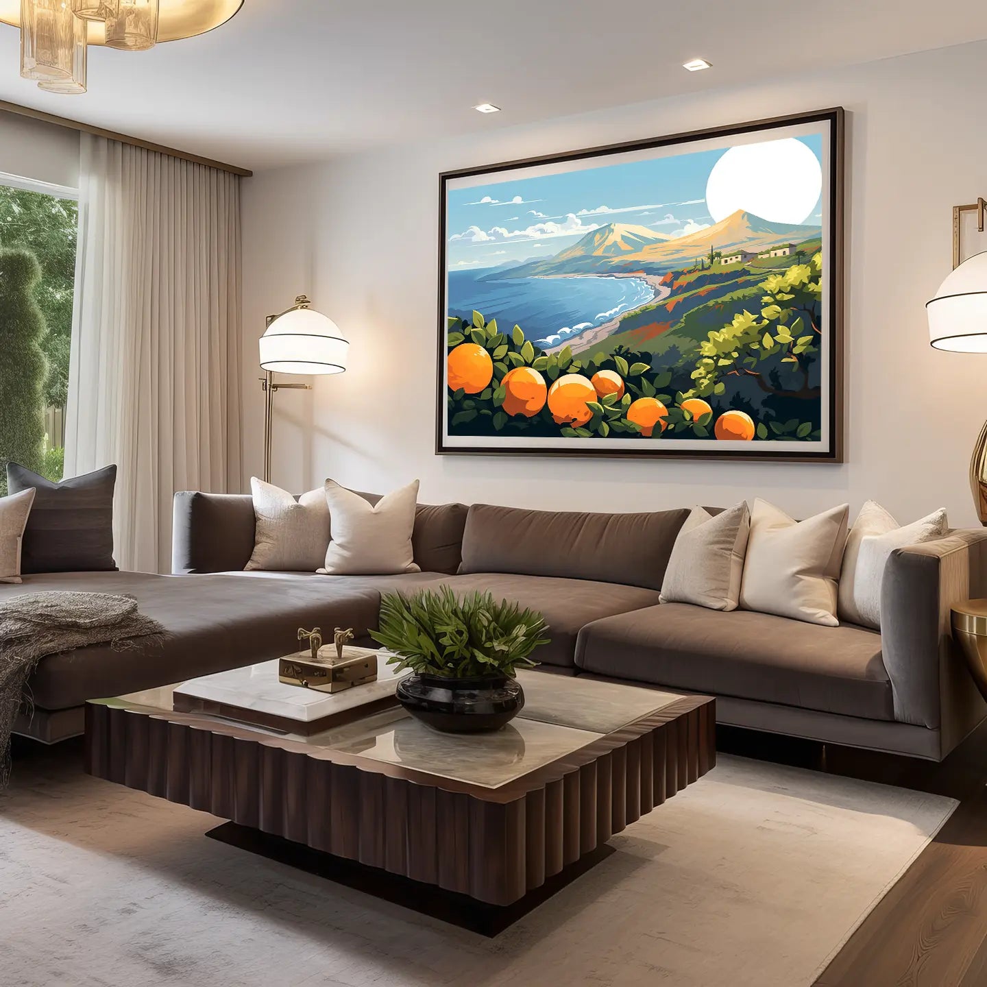 Landscape Canvas Wall Art SAD806