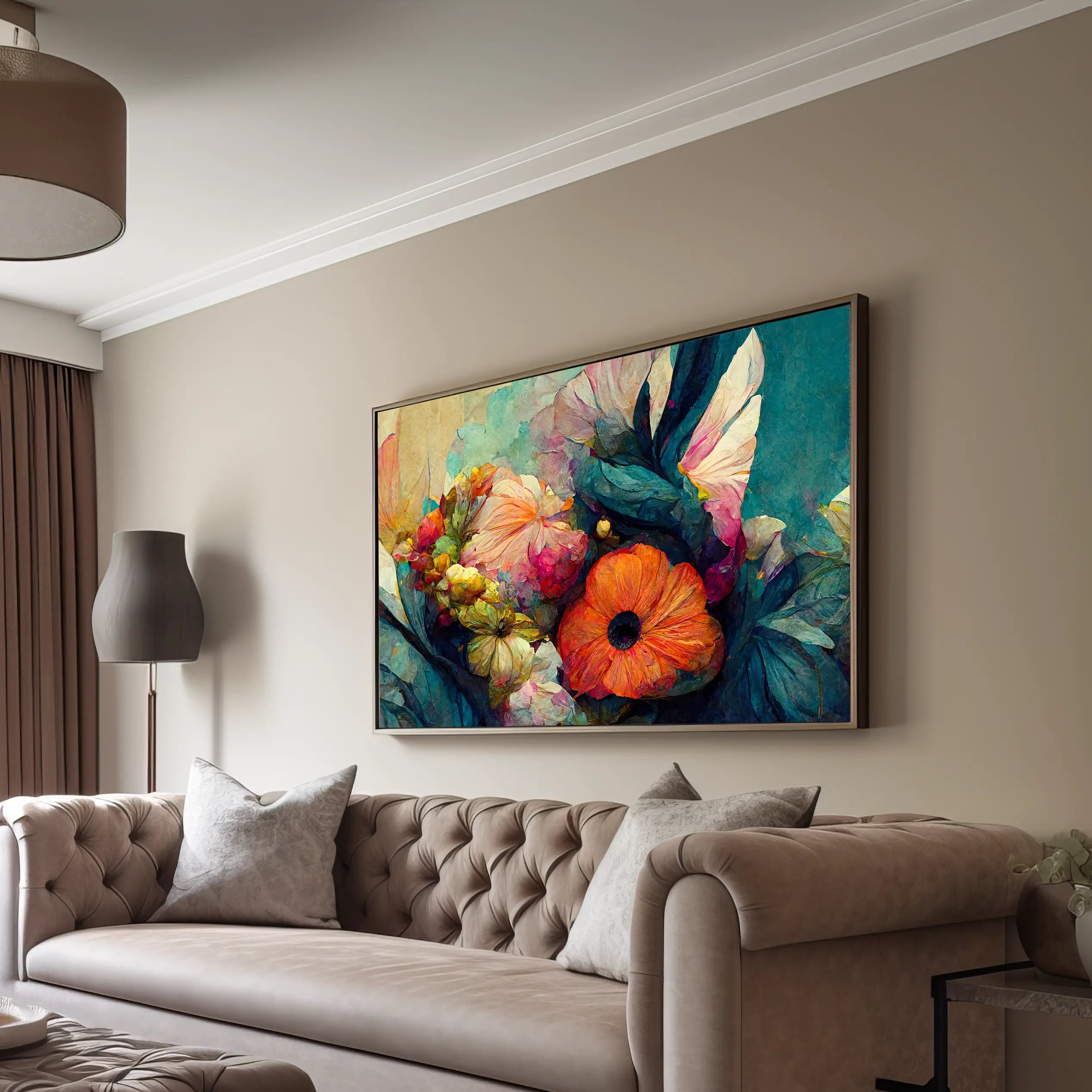 Floral Canvas Wall Art SAD685