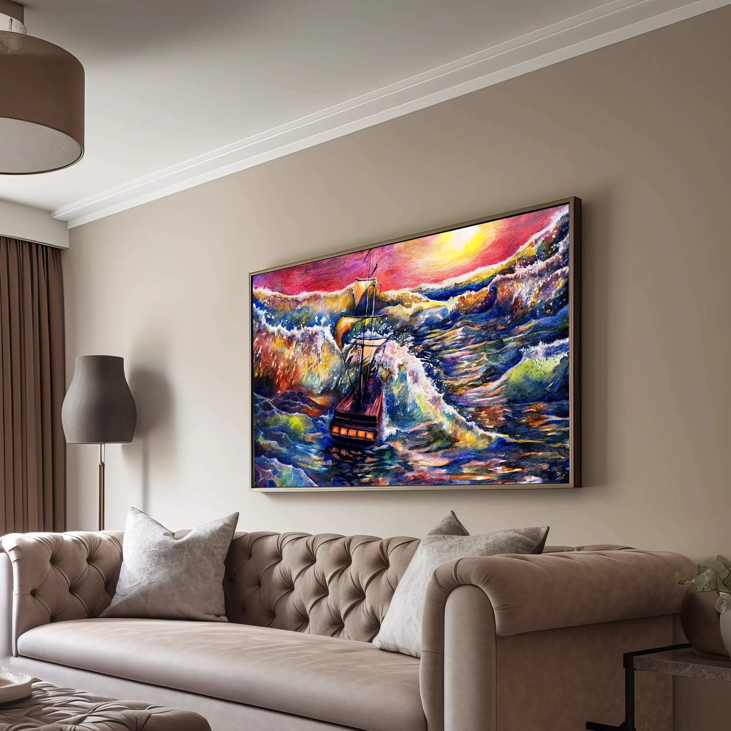 Landscape Canvas Wall Art SAD777
