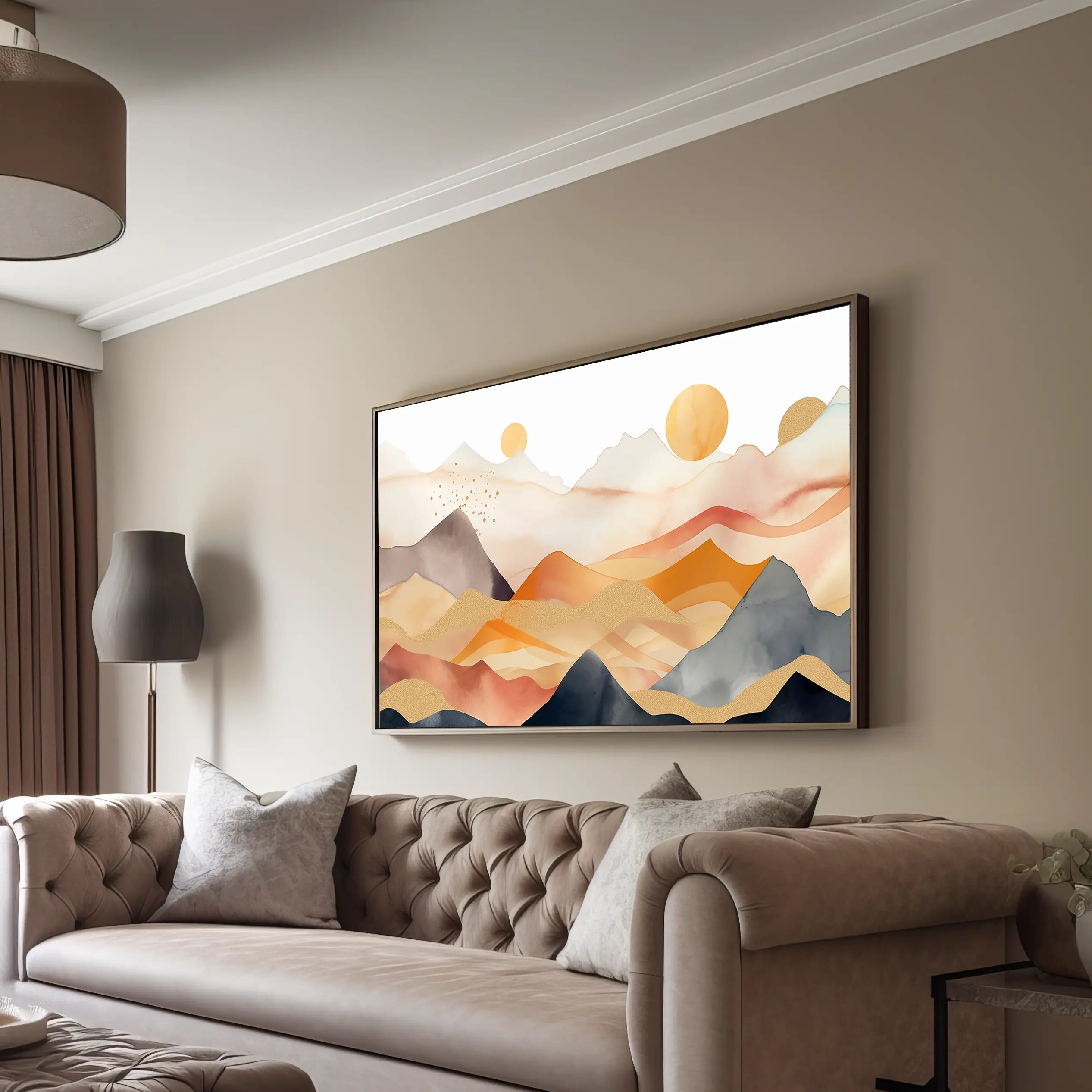 Abstract Canvas Wall Art SAD1819