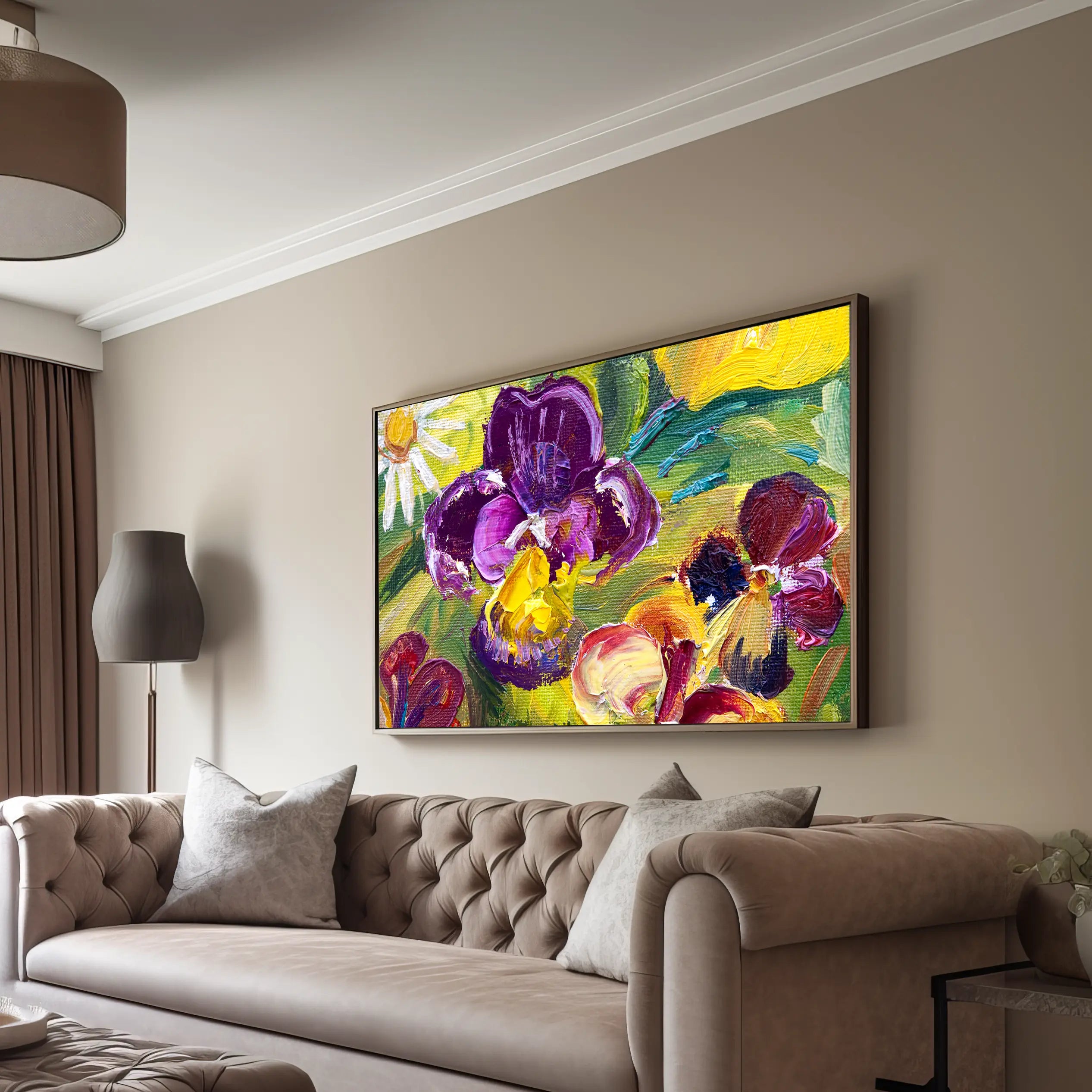 Floral Canvas Wall Art SAD765