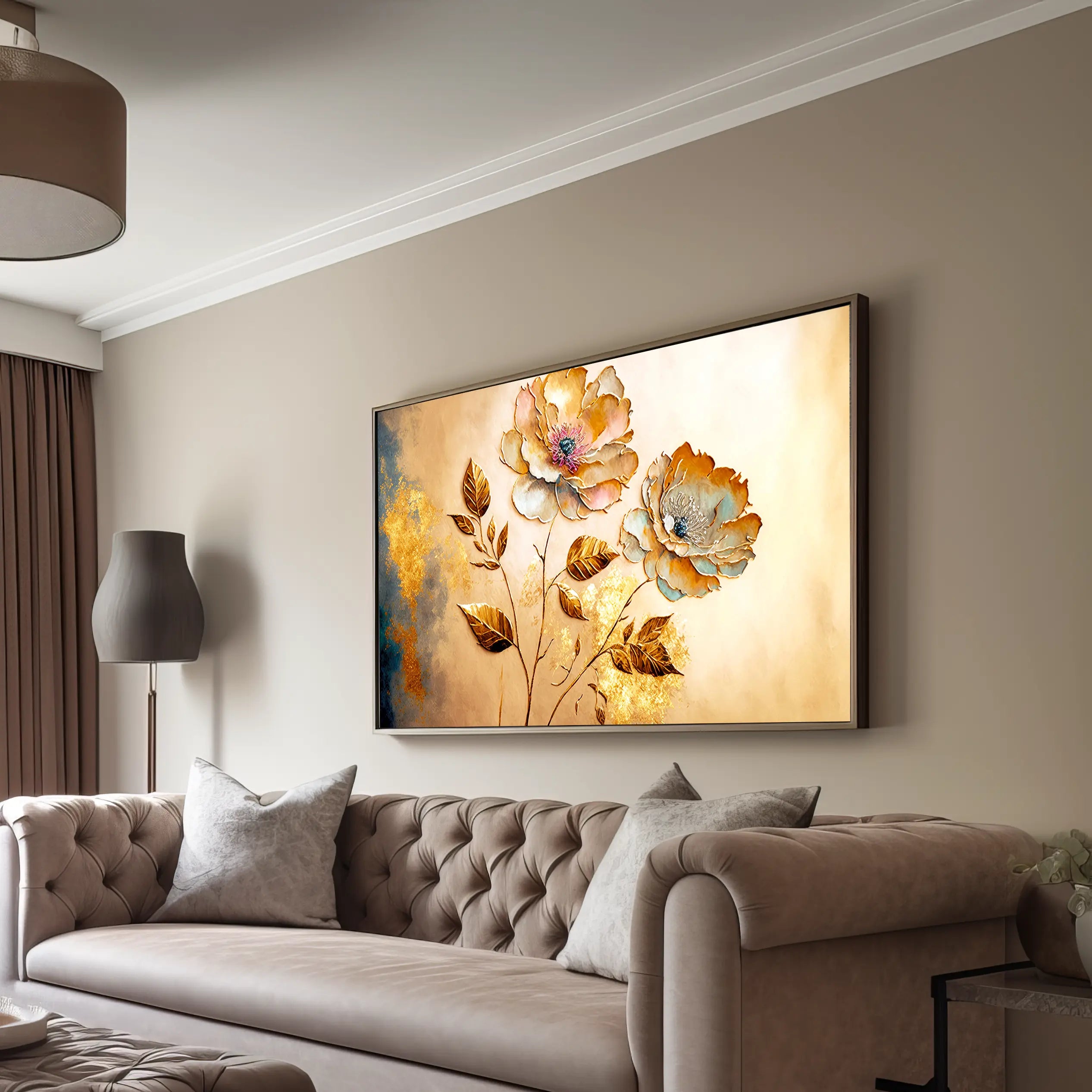 Floral Canvas Wall Art SAD558