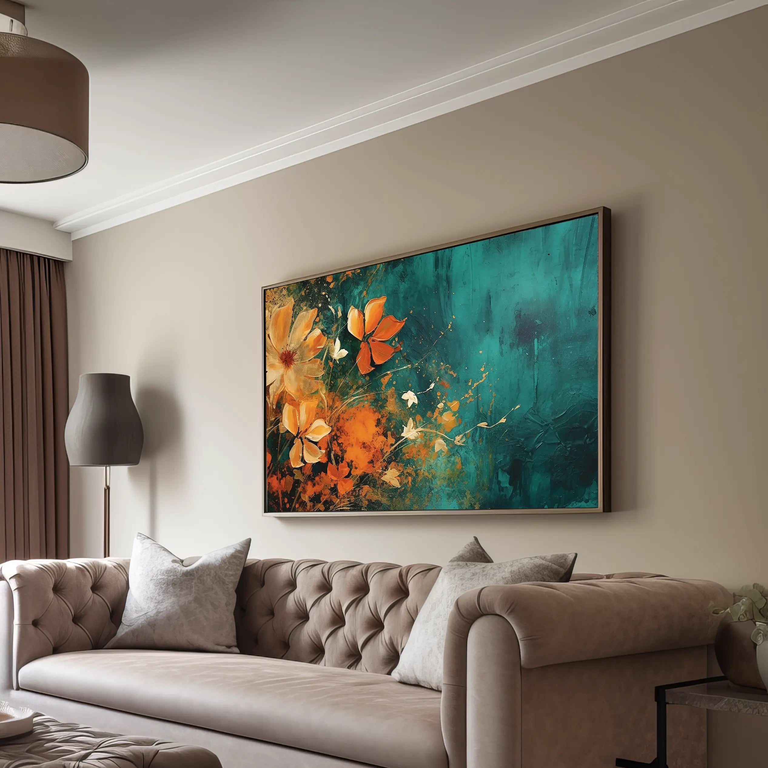 Floral Canvas Wall Art SAD600