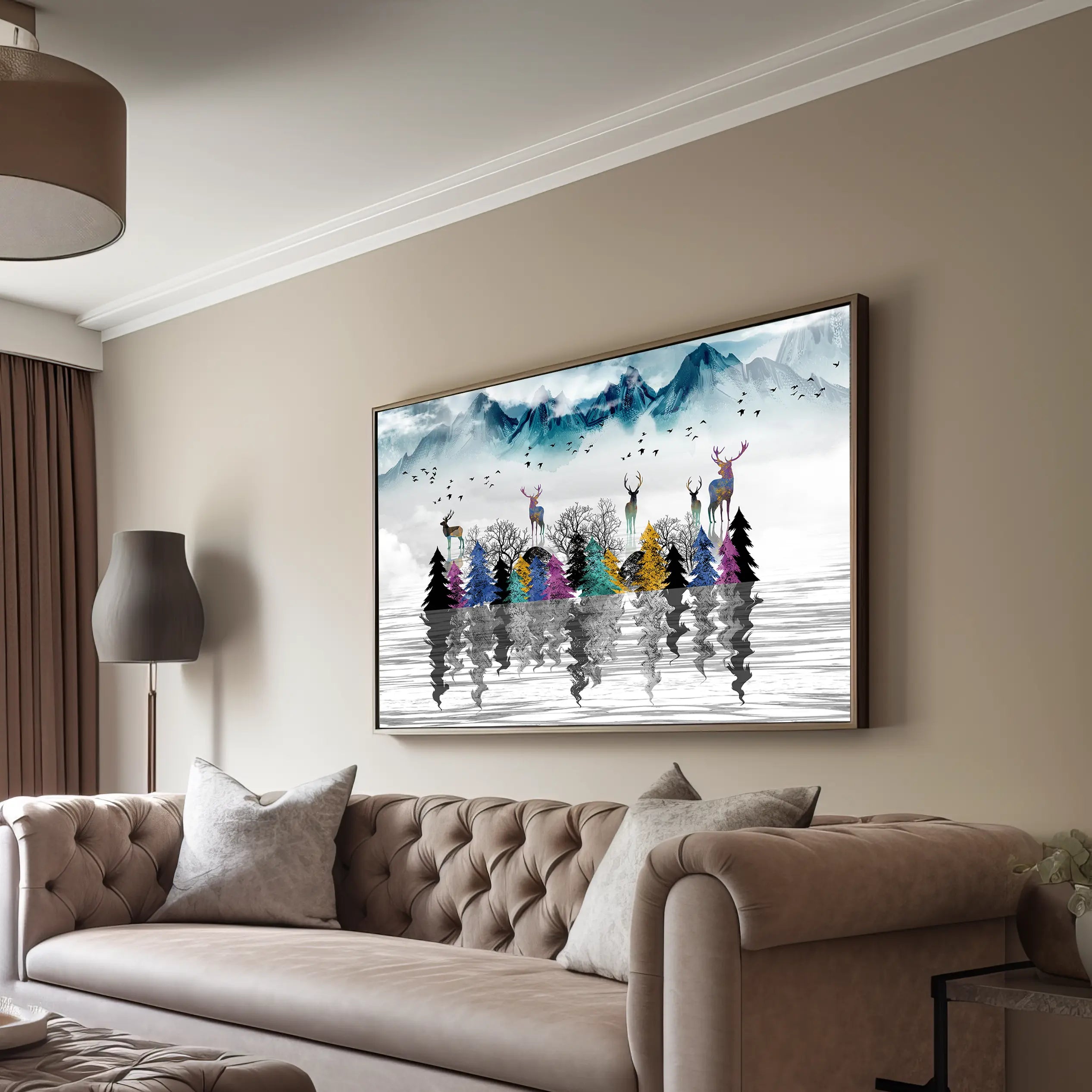 Abstract Canvas Wall Art SAD630