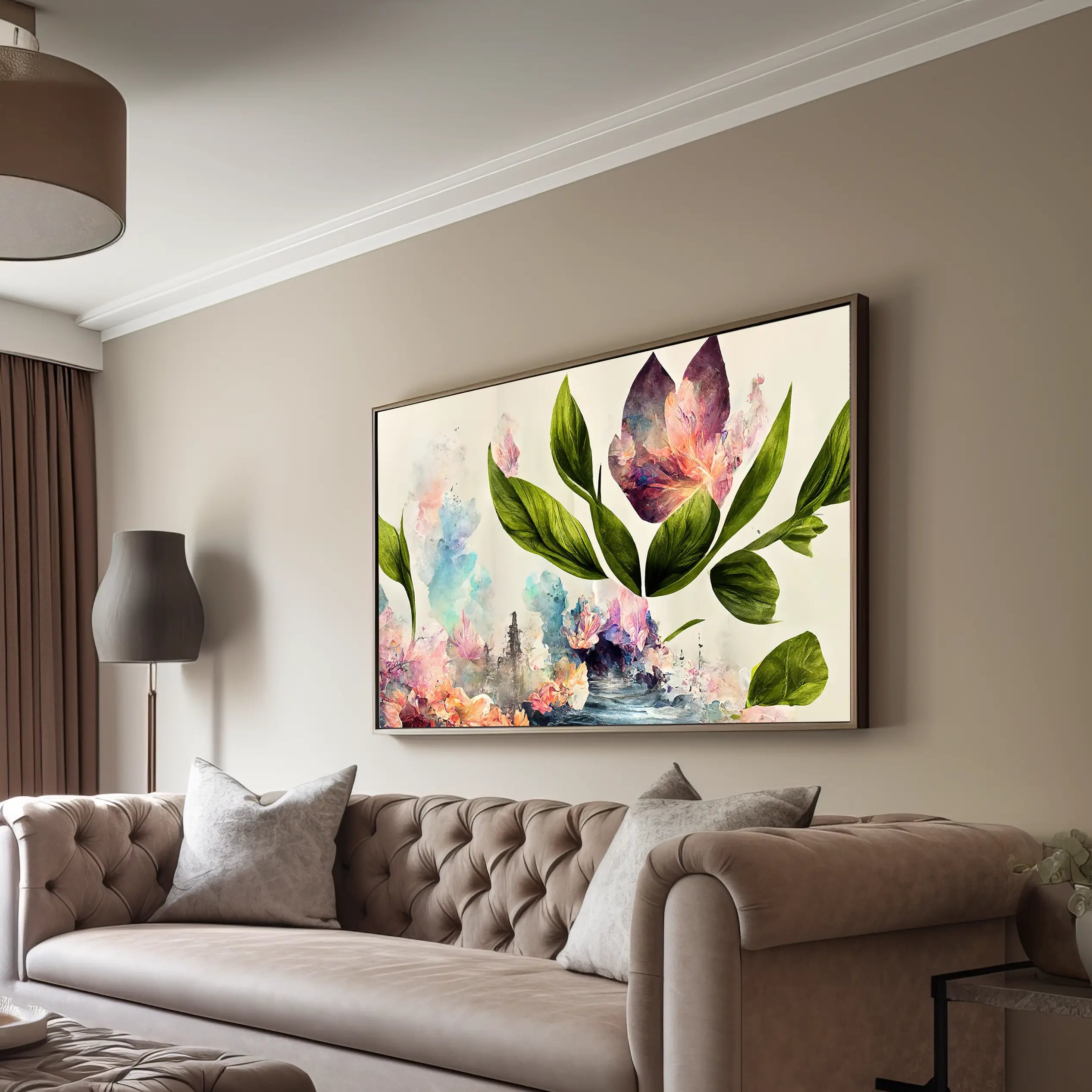 Floral Canvas Wall Art SAD666